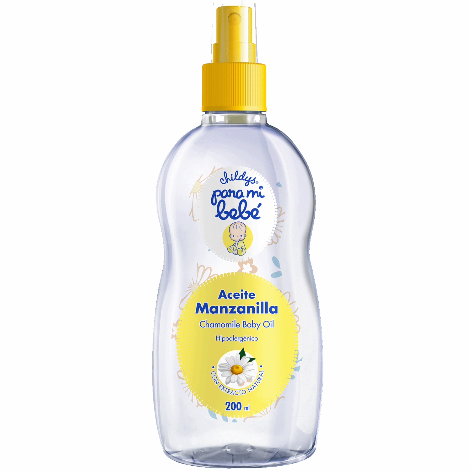 Aceite Corporal Para Bebé De Manzanilla Childys PARA MI BEBÉ 200 Ml