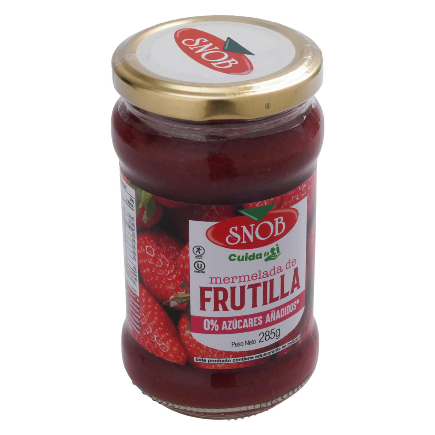 Mermelada De Frutilla Sin Azúcar SNOB 285 G
