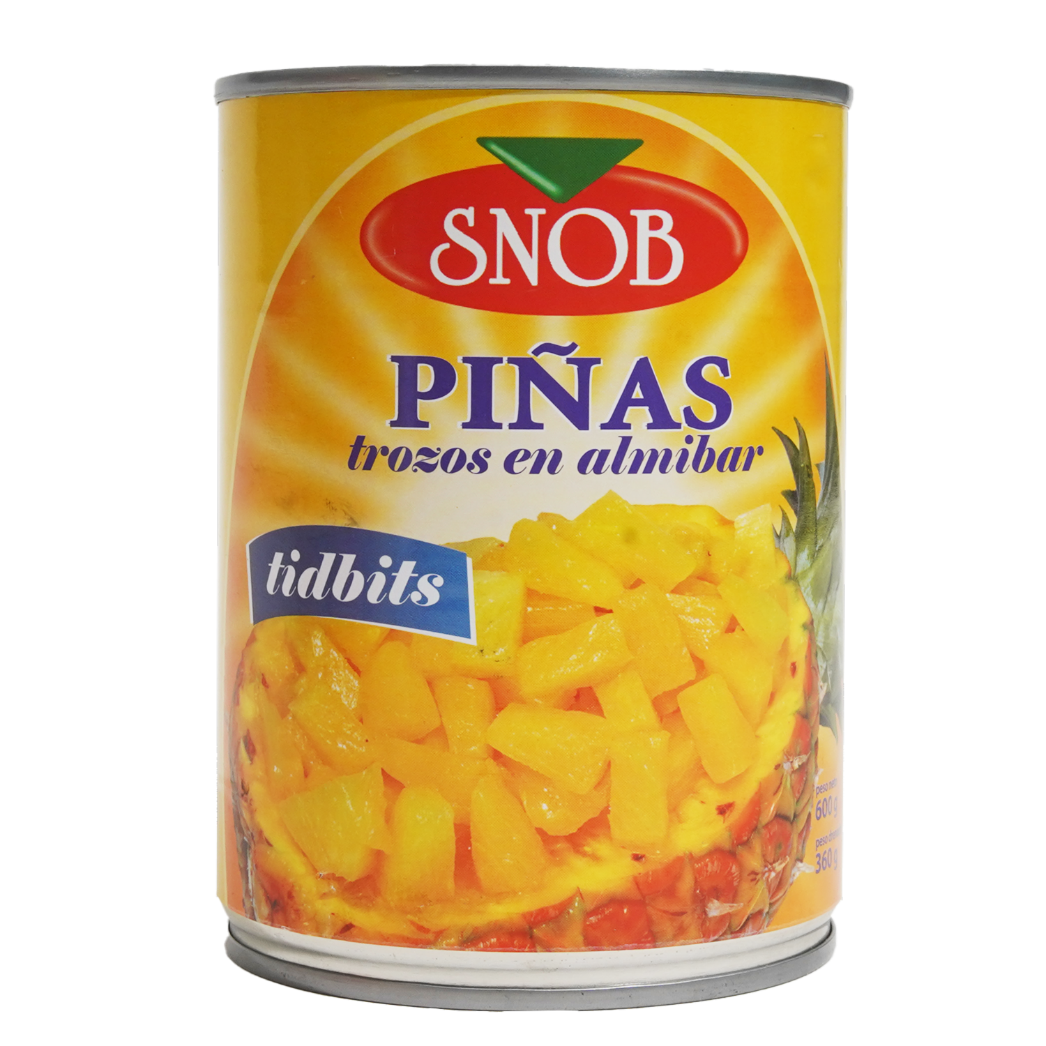 Pinas En Cubos SNOB Lata
