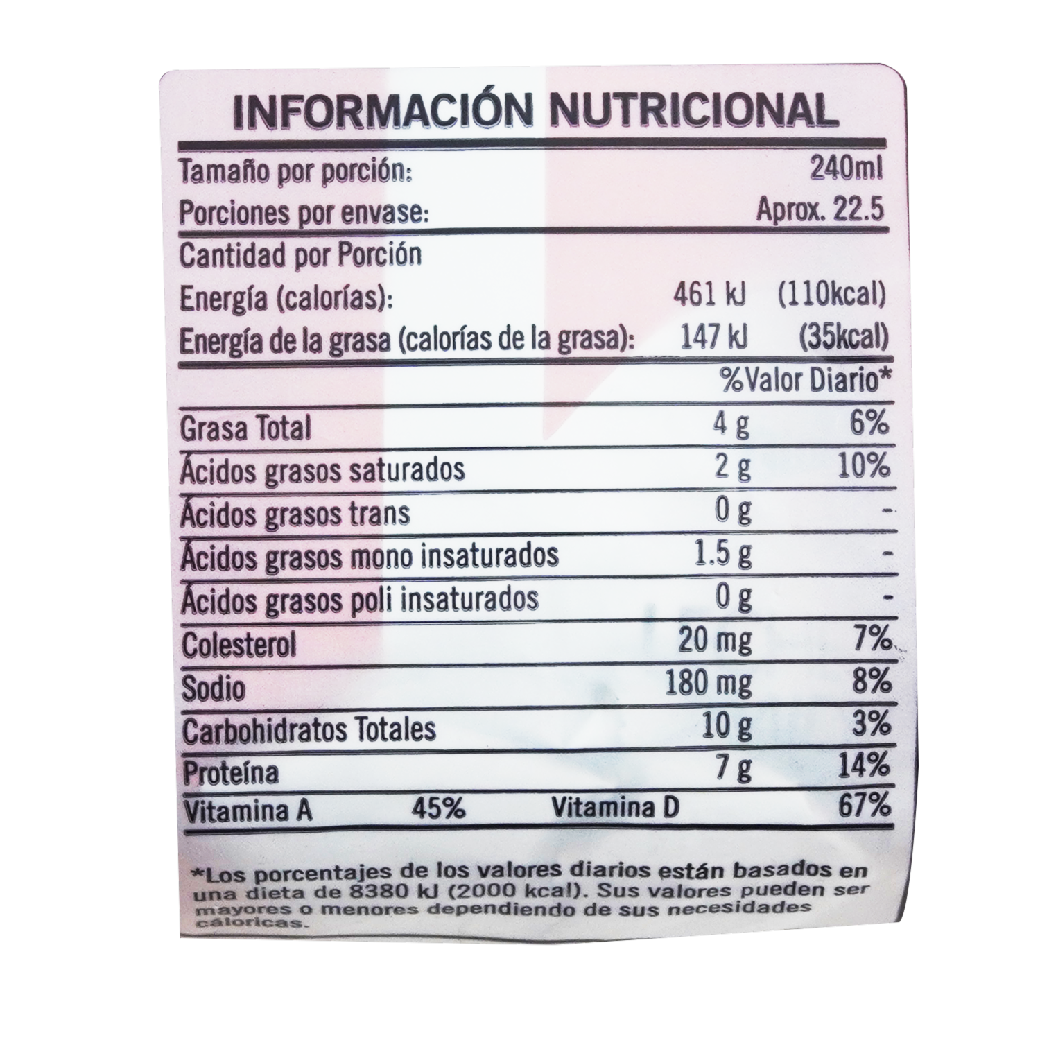 Pack Leche Semidescremada En Funda ANDINA 6 X 900 Ml