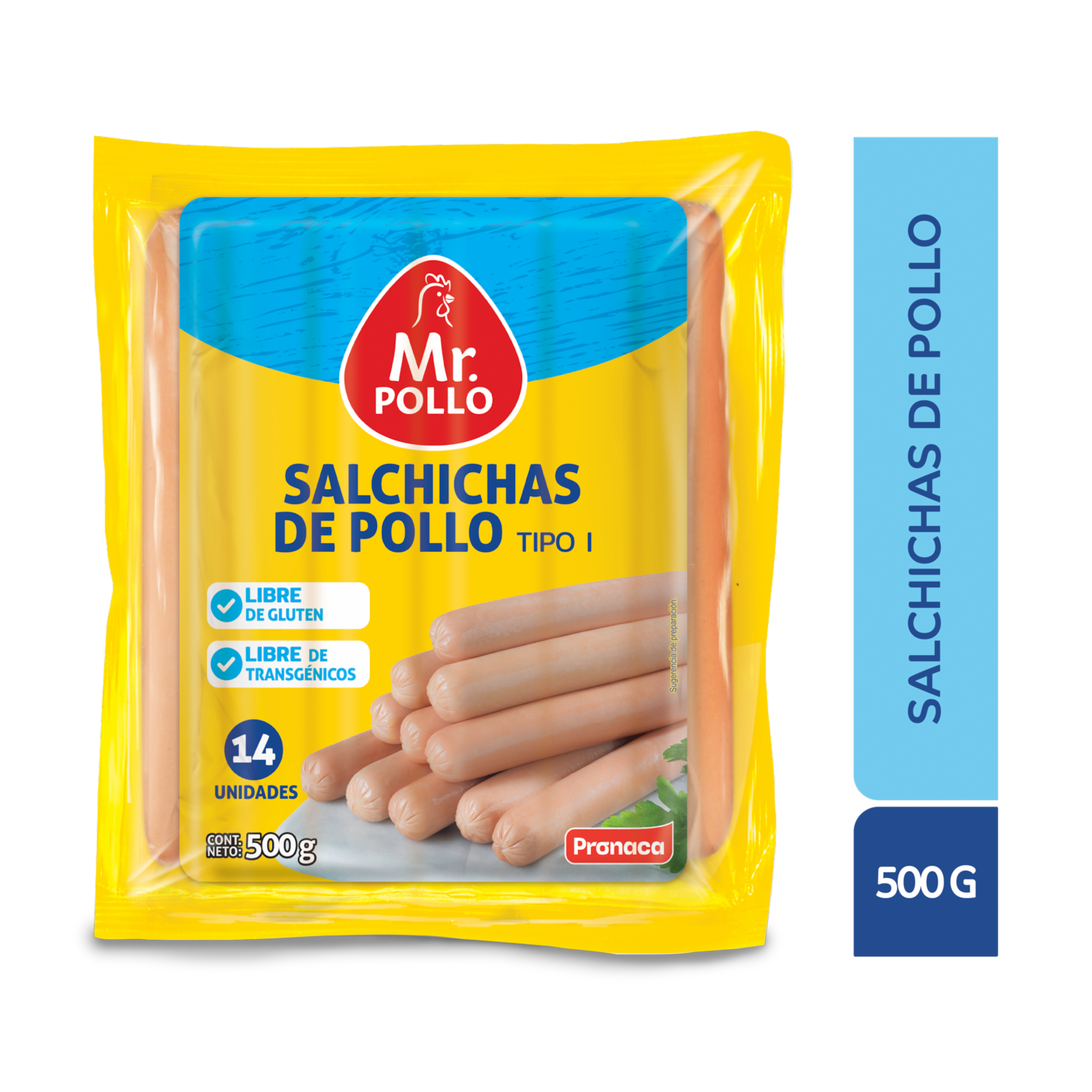 Salchicha Tipo I MR. POLLO 500g
