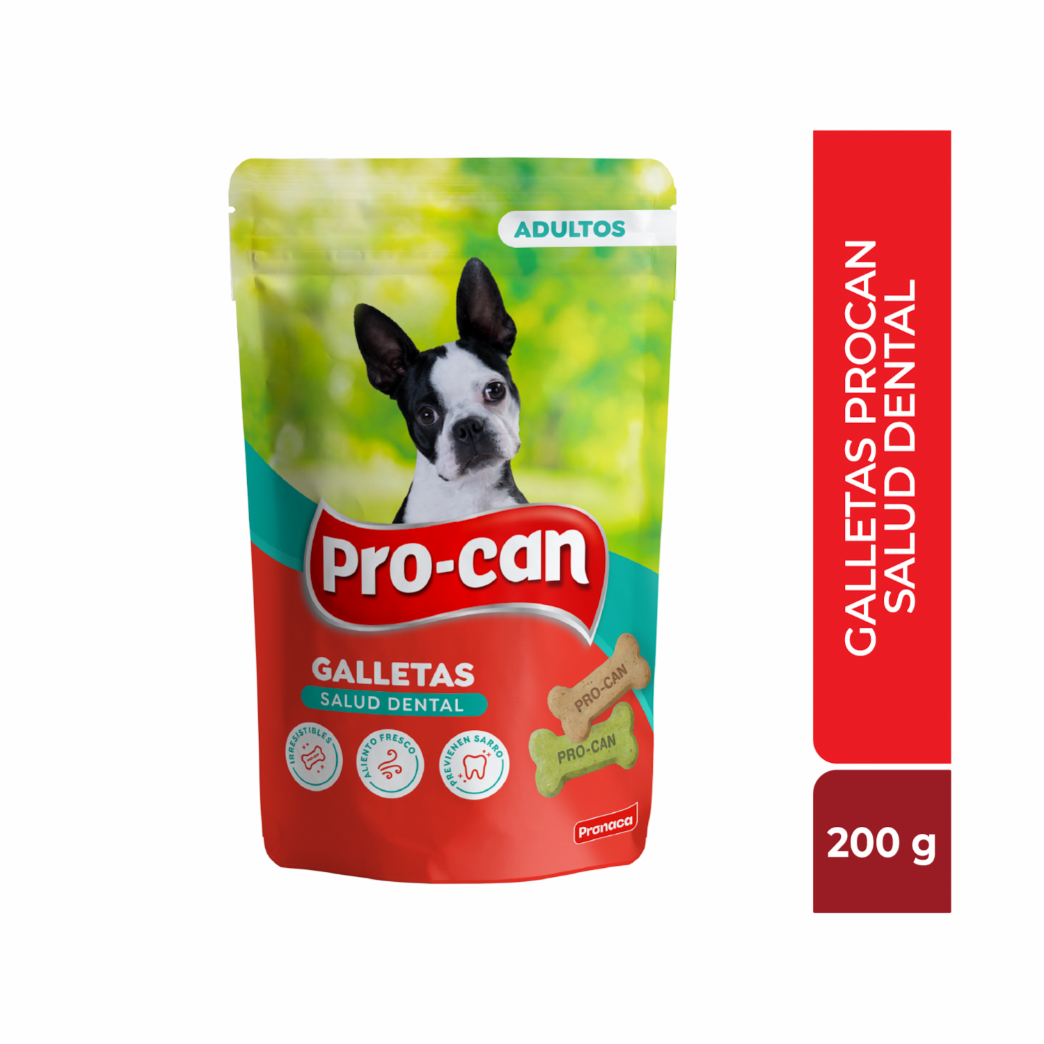 Galletas Para Perros Adultos Salud Dental PRO-CAN 200 G