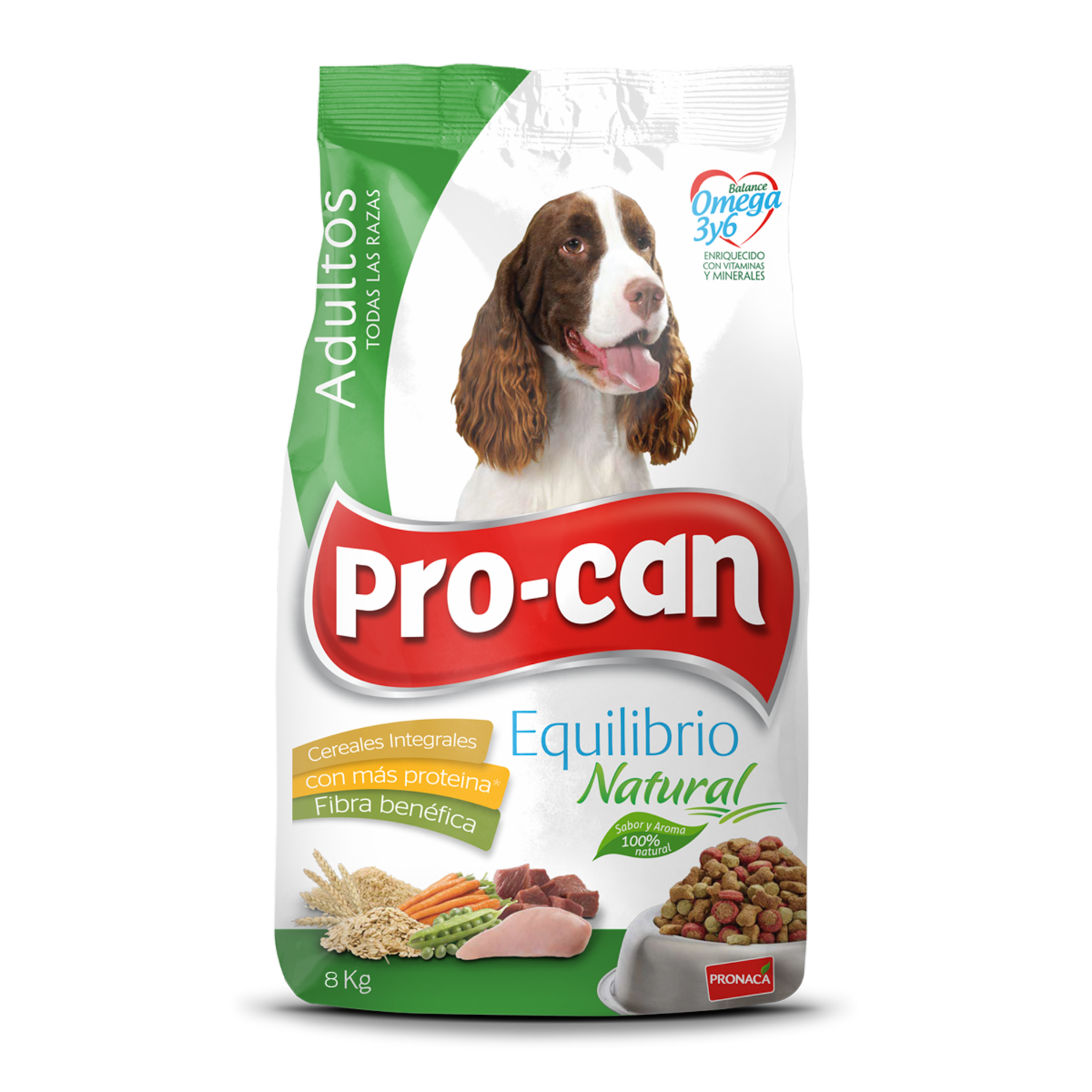 Alimento Para Perros Adultos Equilibrio Natural PRO-CAN 8 Kg