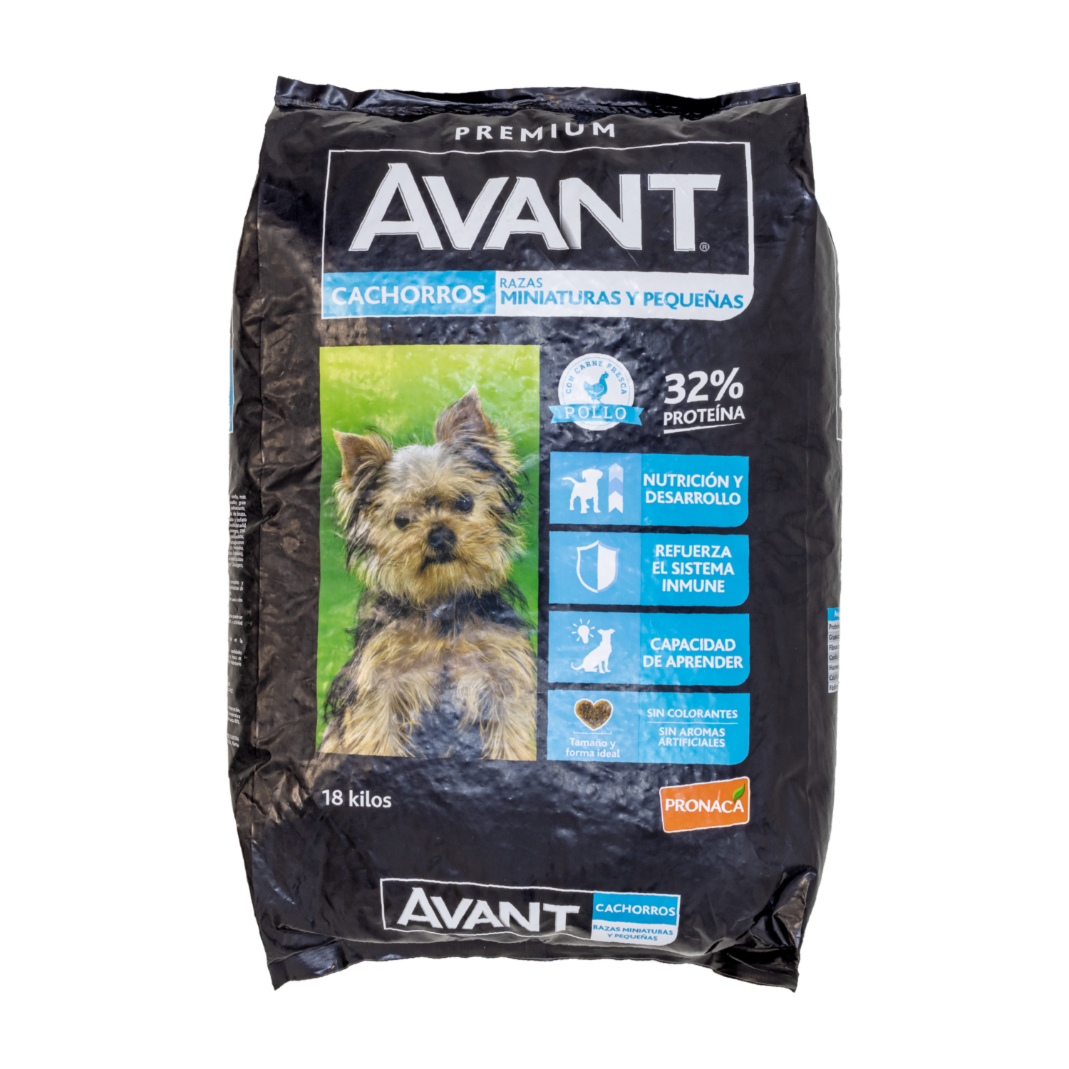 Alimento Para Perros Cachorros Razas Miniaturas Y Pequeñas AVANT 18 Kg
