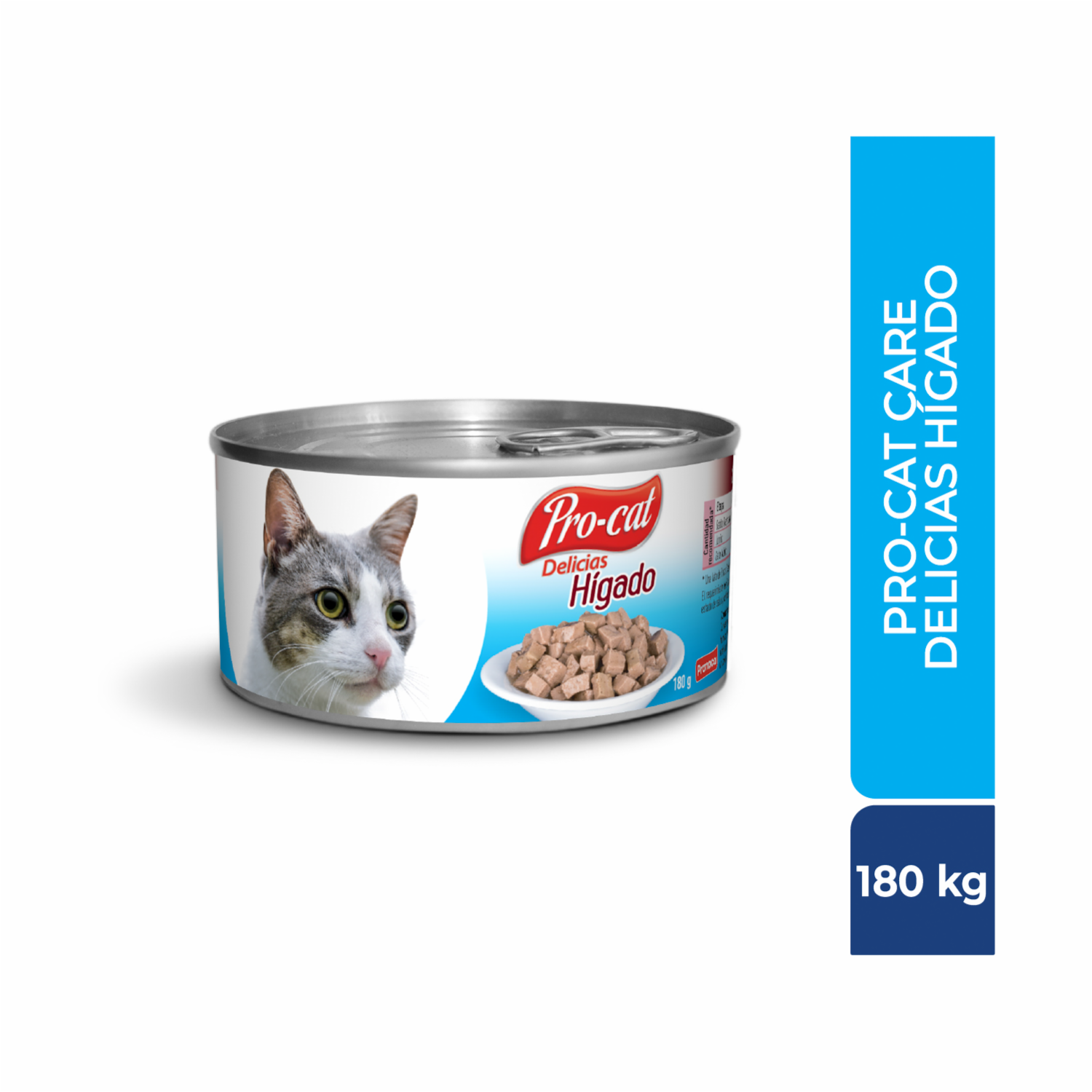 Alimento Húmedo Para Gatos Delicias Hígado PRO-CAT DELICIAS 180 G
