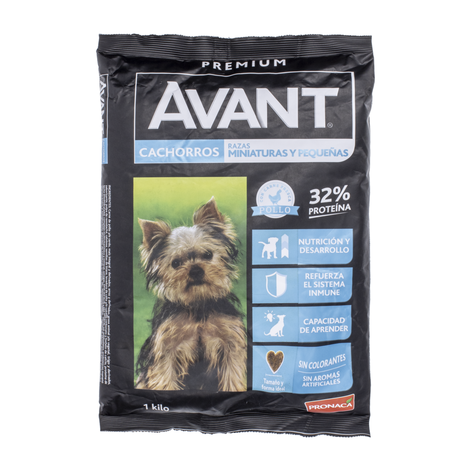 Alimento Para Perros Cachorros Minis Y Pequeños AVANT 1 Kg