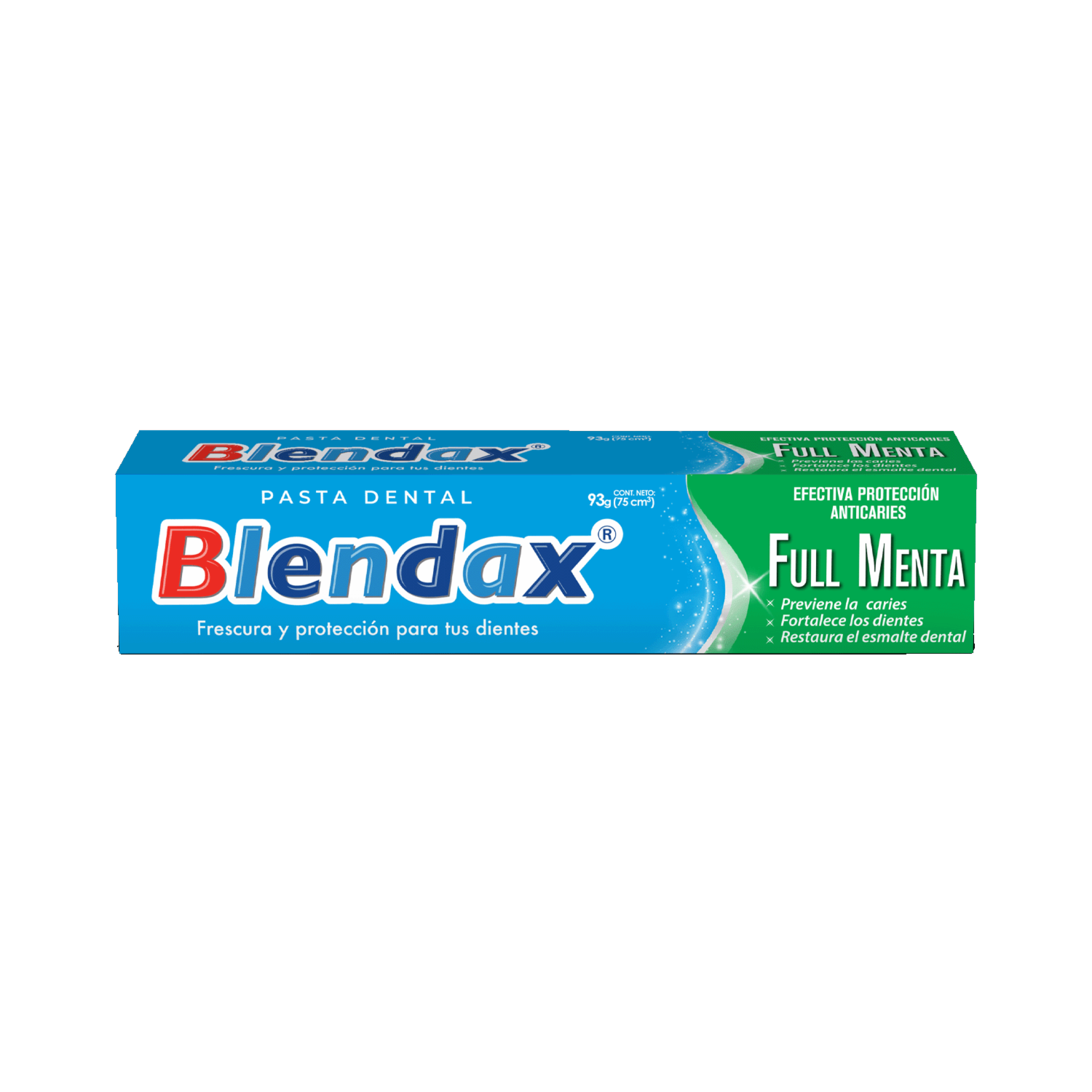 Pasta Dental Full Sabor A Menta BLENDAX 75 Ml