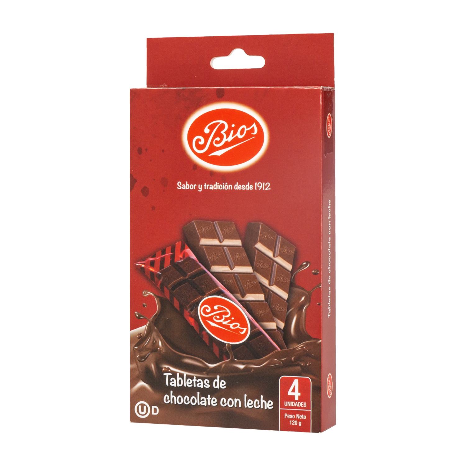 Chocolate Leche BIOS 120 G