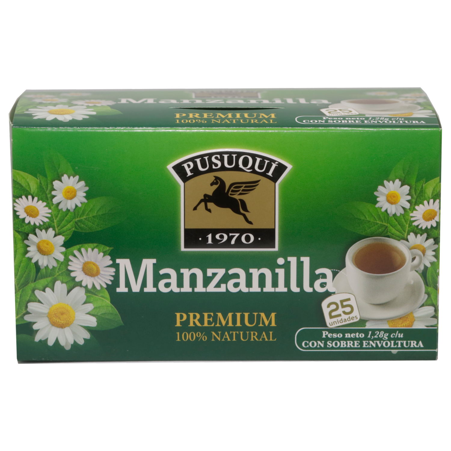 Infusión De Manzanilla PUSUQUI 25 X 1.28 G