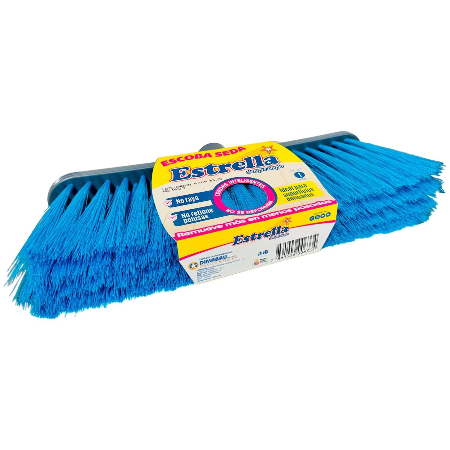 Repuesto De Cabeza De Escoba Ideal Para Pisos Delicados ESTRELLA Unidad