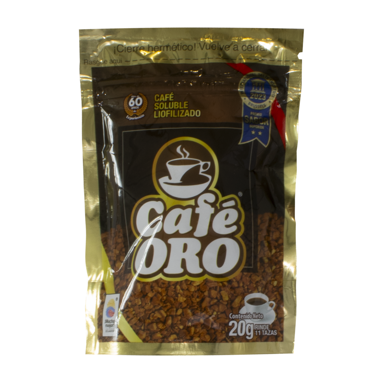 Café Instantáneo Soluble ORO 20 G