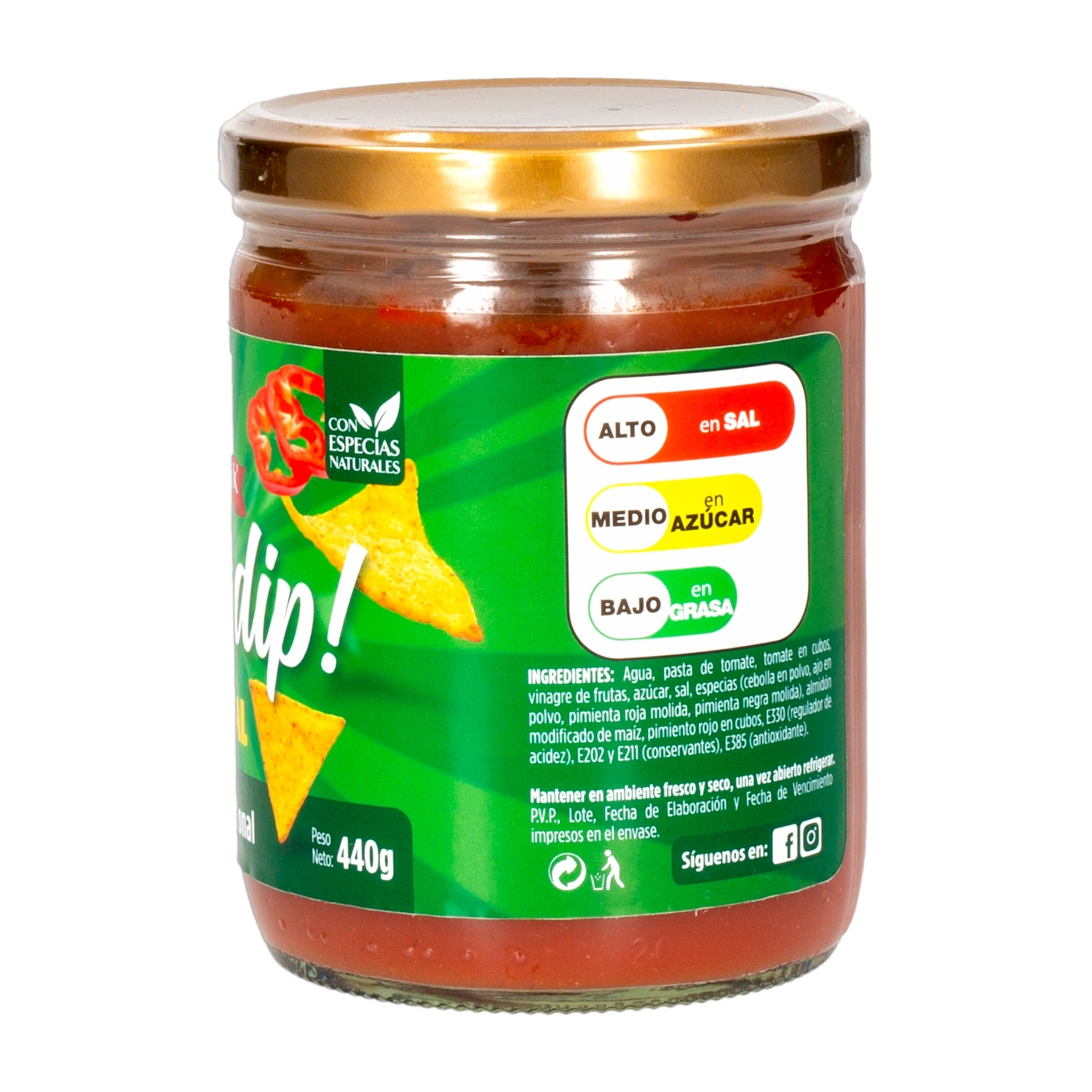 Salsa Dip Original MCCORMICK 440 G