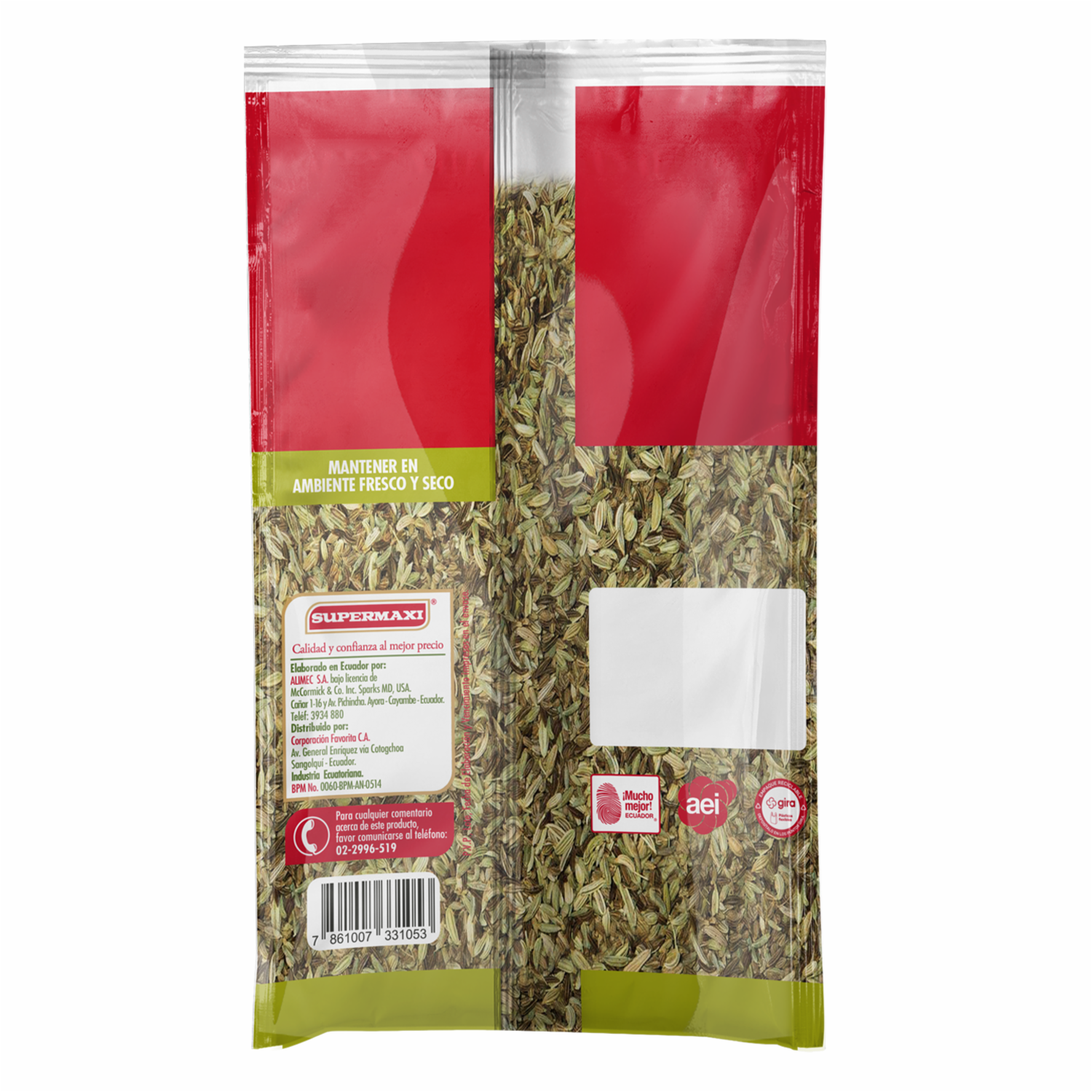 Orégano Natural SUPERMAXI 50 G