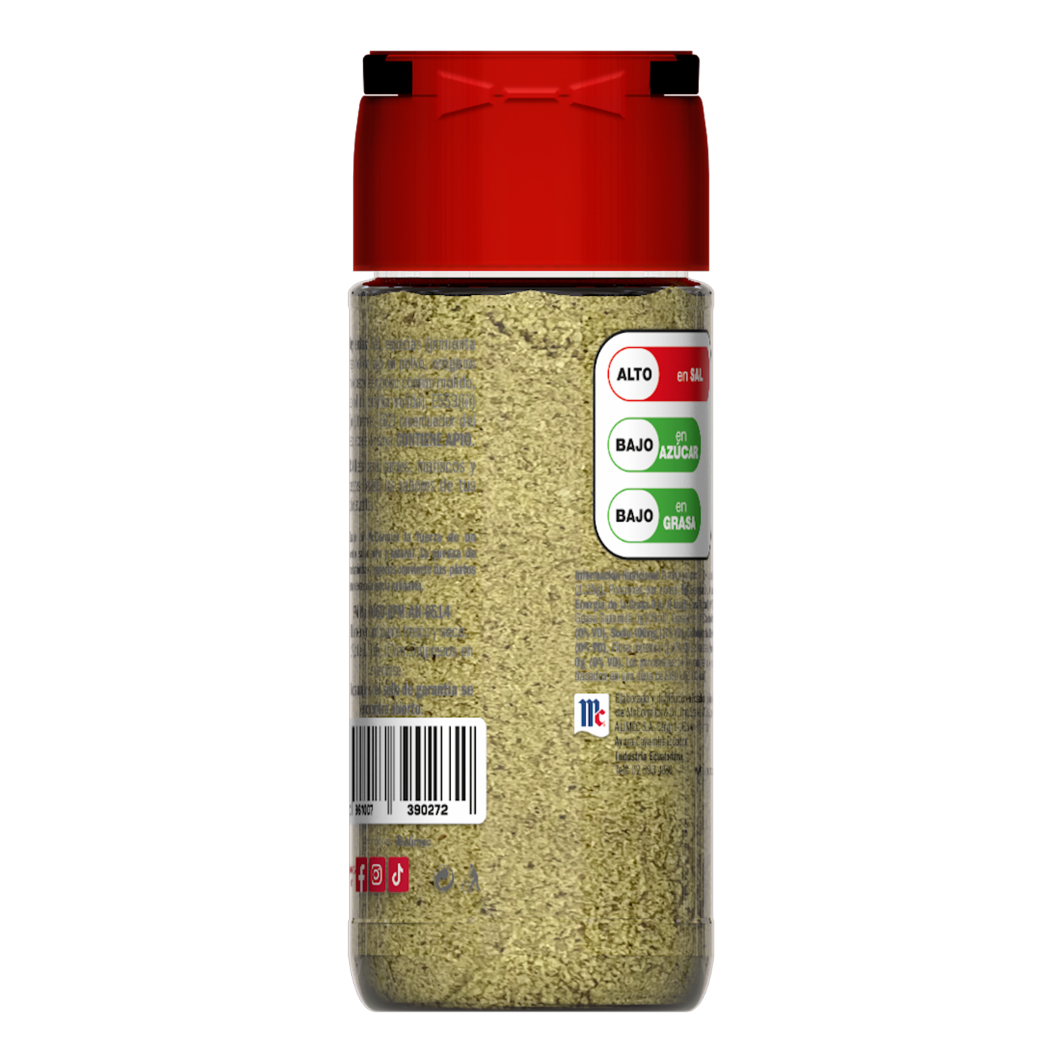 Adobo Completo Sazonador MCCORMICK 105 G