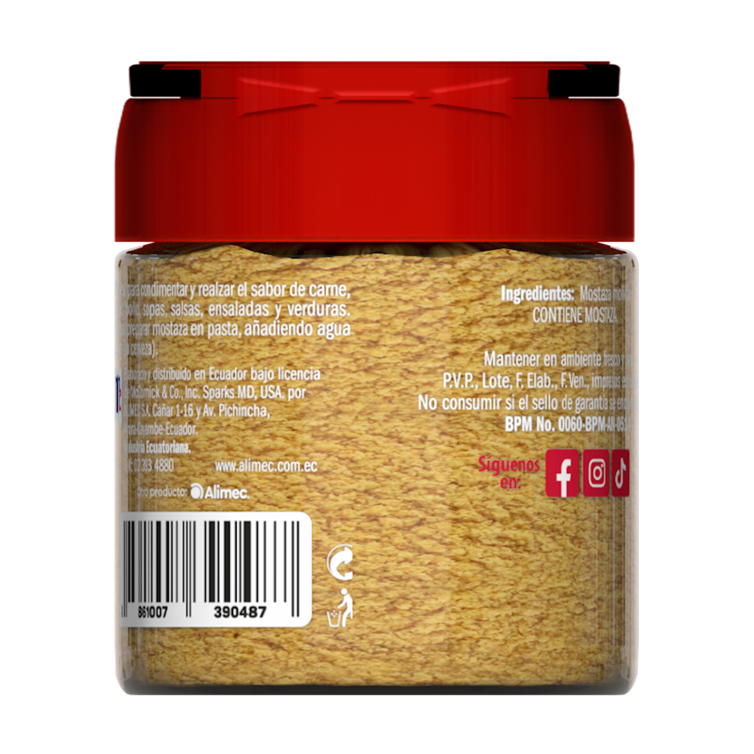 Mostaza Molida MCCORMICK 25 G