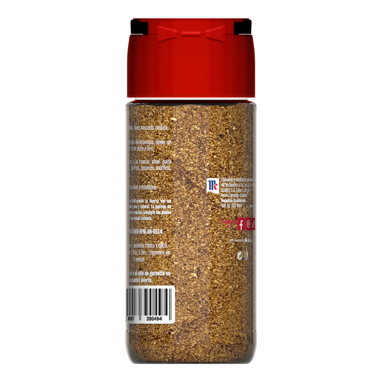 Nuez Moscada Molida MCCORMICK 40 G