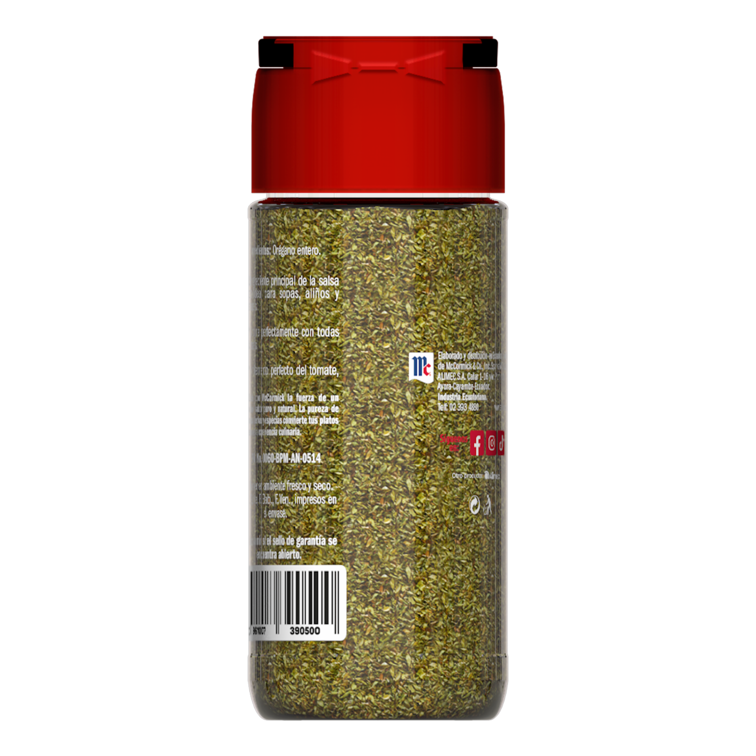 Orégano Entero MCCORMICK 18 G