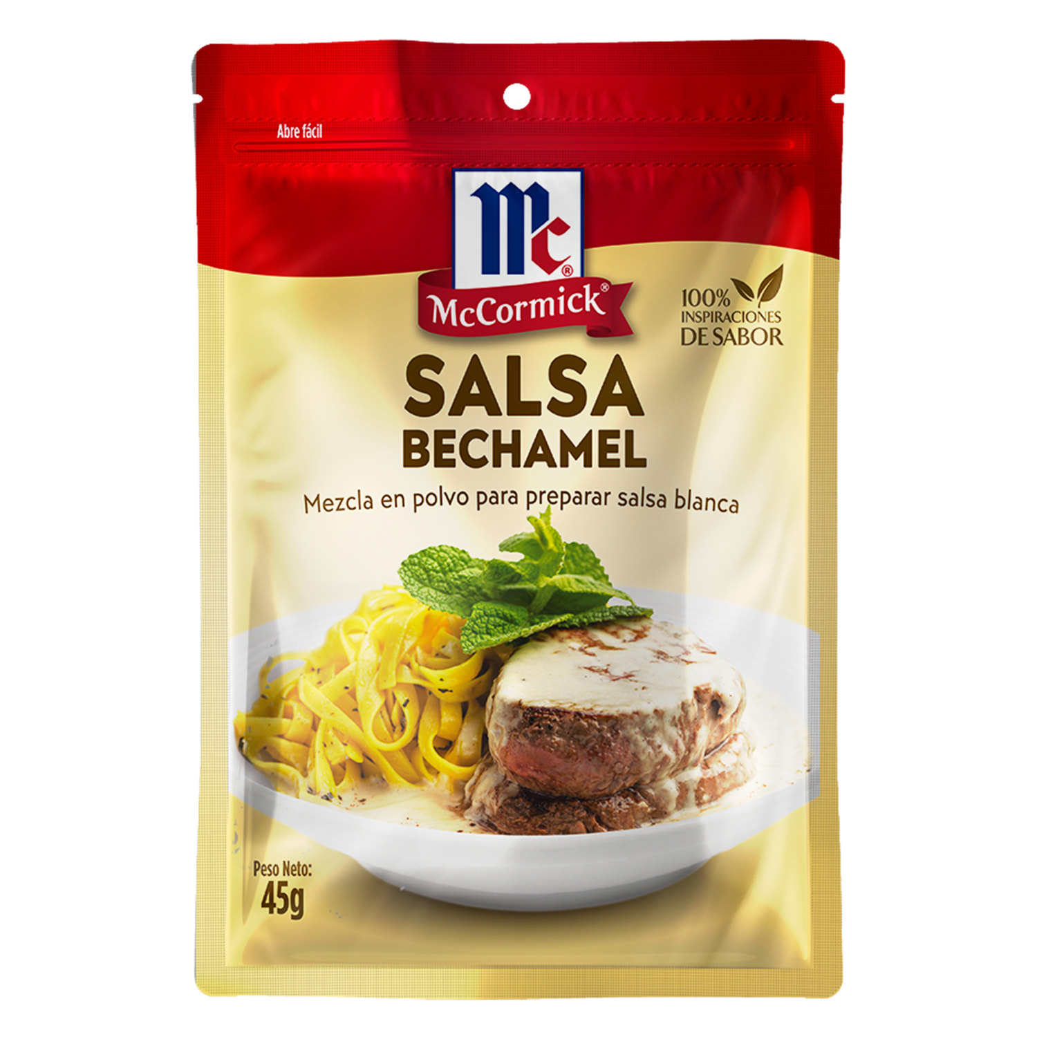 Mezcla En Polvo De Salsa Bechamel MCCORMICK 45 G