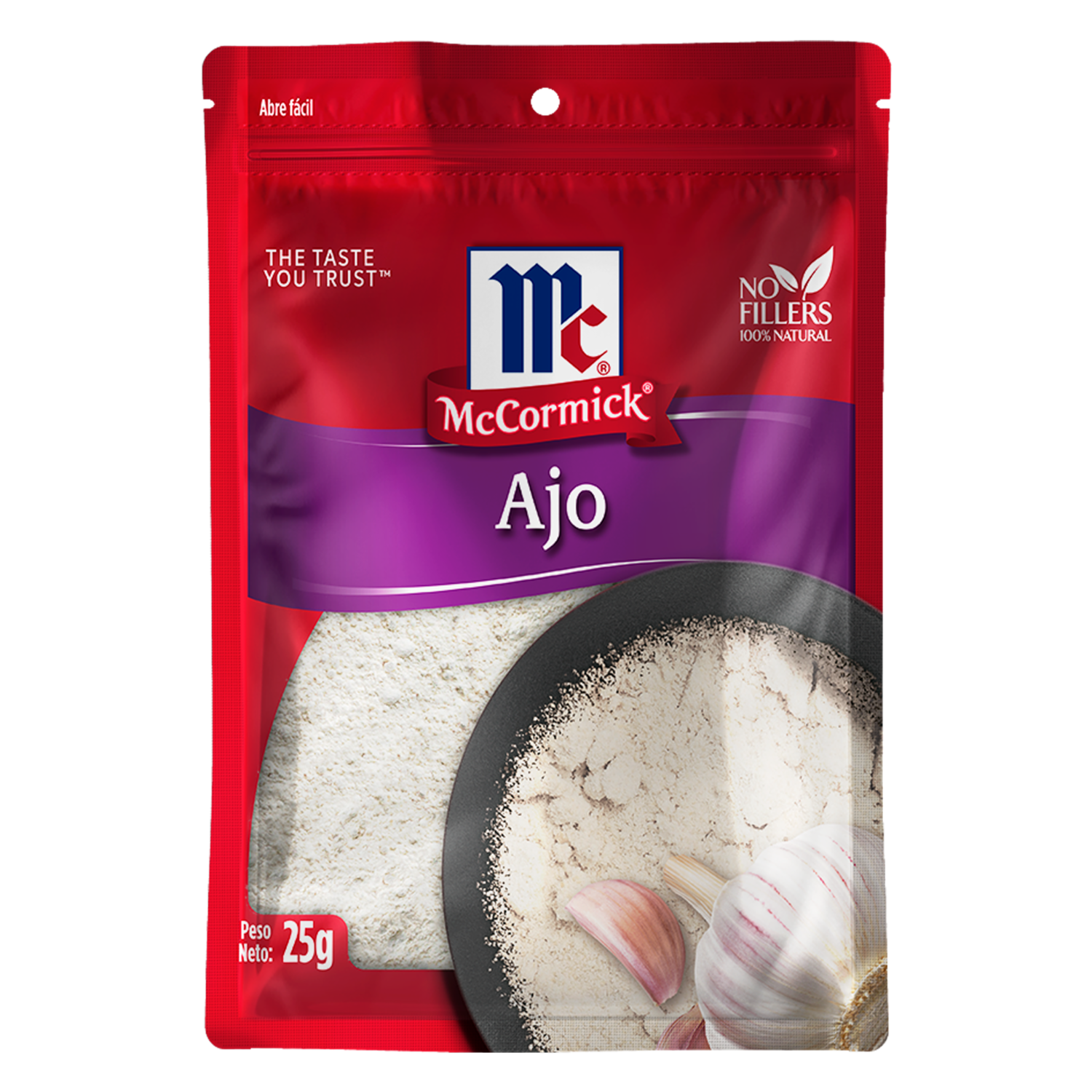 Ajo En Polvo MCCORMICK 25 G