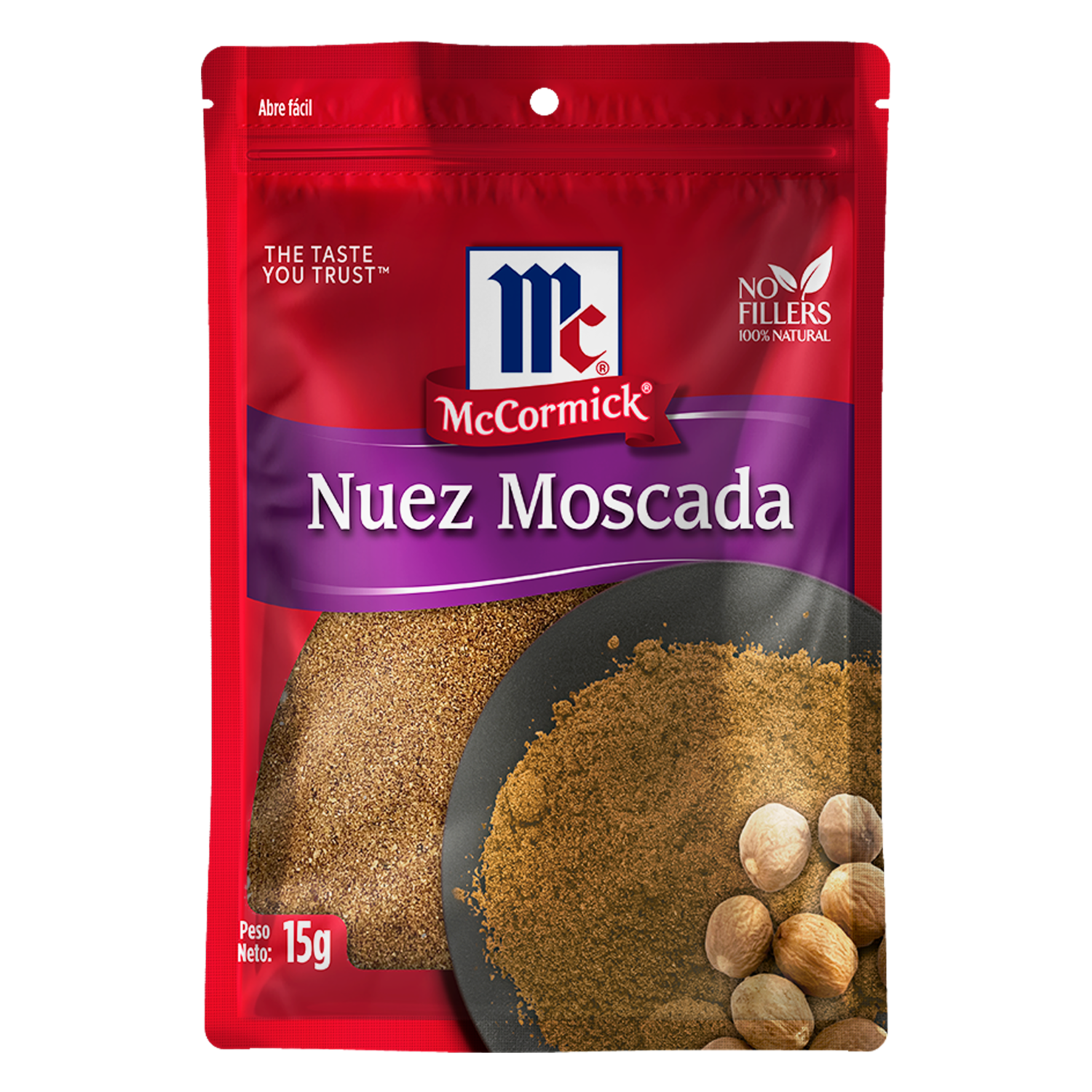 Nuez Moscada Molida En Sobre MCCORMICK 15 G