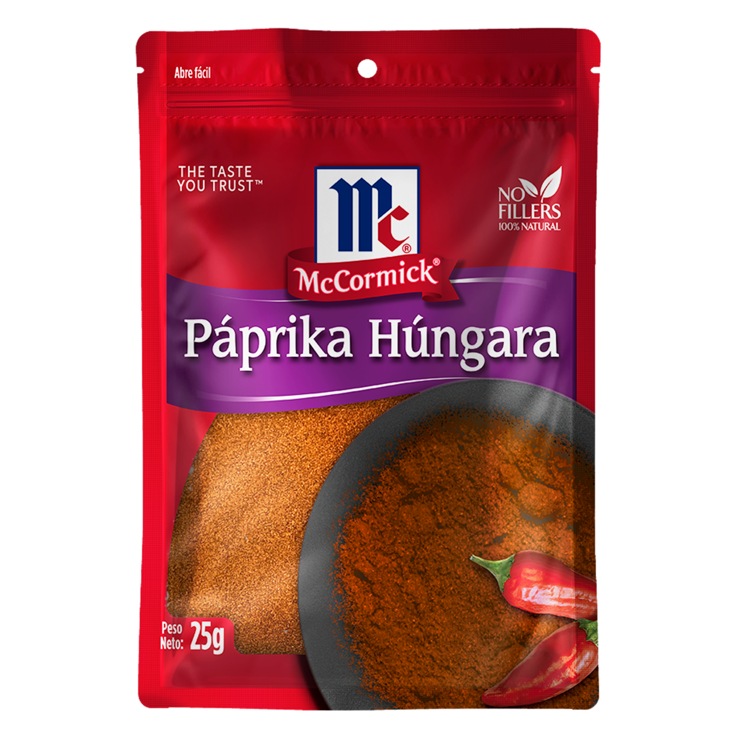 Paprika Húngara Molida En Sobre MCCORMICK 25 G