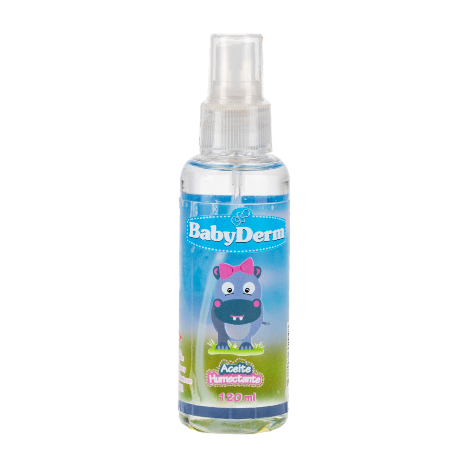 Aceite Corporal Para Bebé Humectante BABY DERM 120 Ml