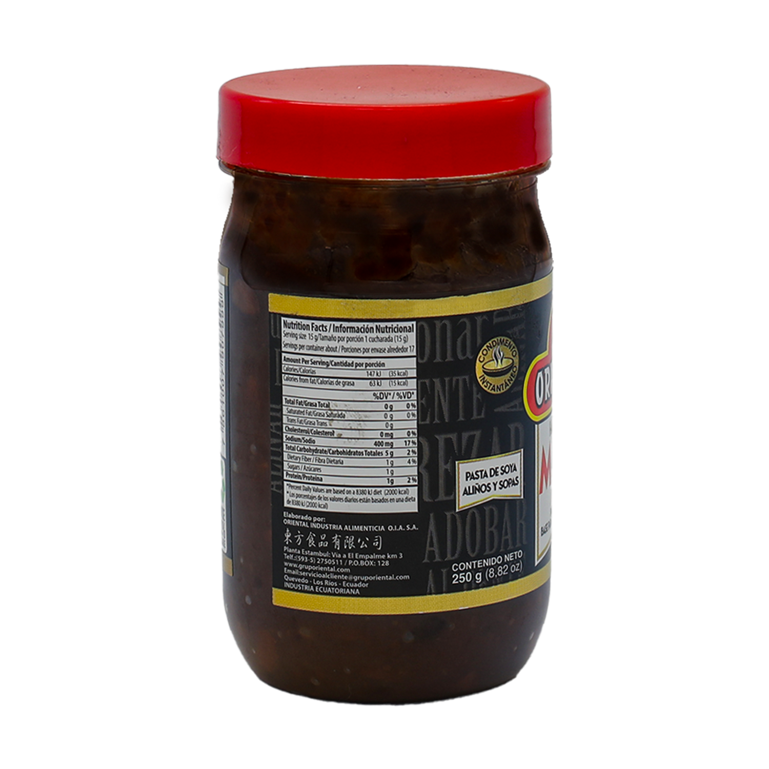 Salsa De Soya Hatcho Miso ORIENTAL 250 G