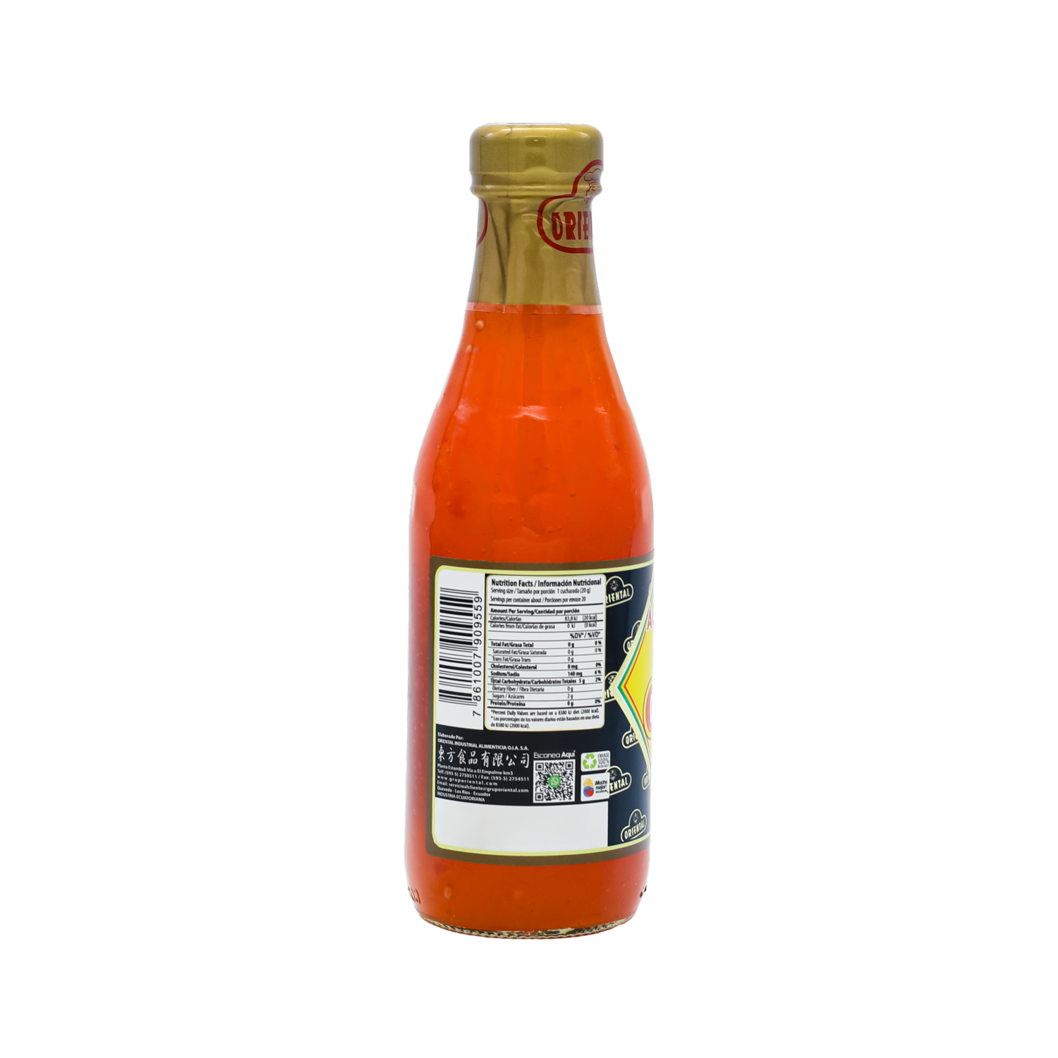 Salsa Agridulce Picante ORIENTAL 400 G