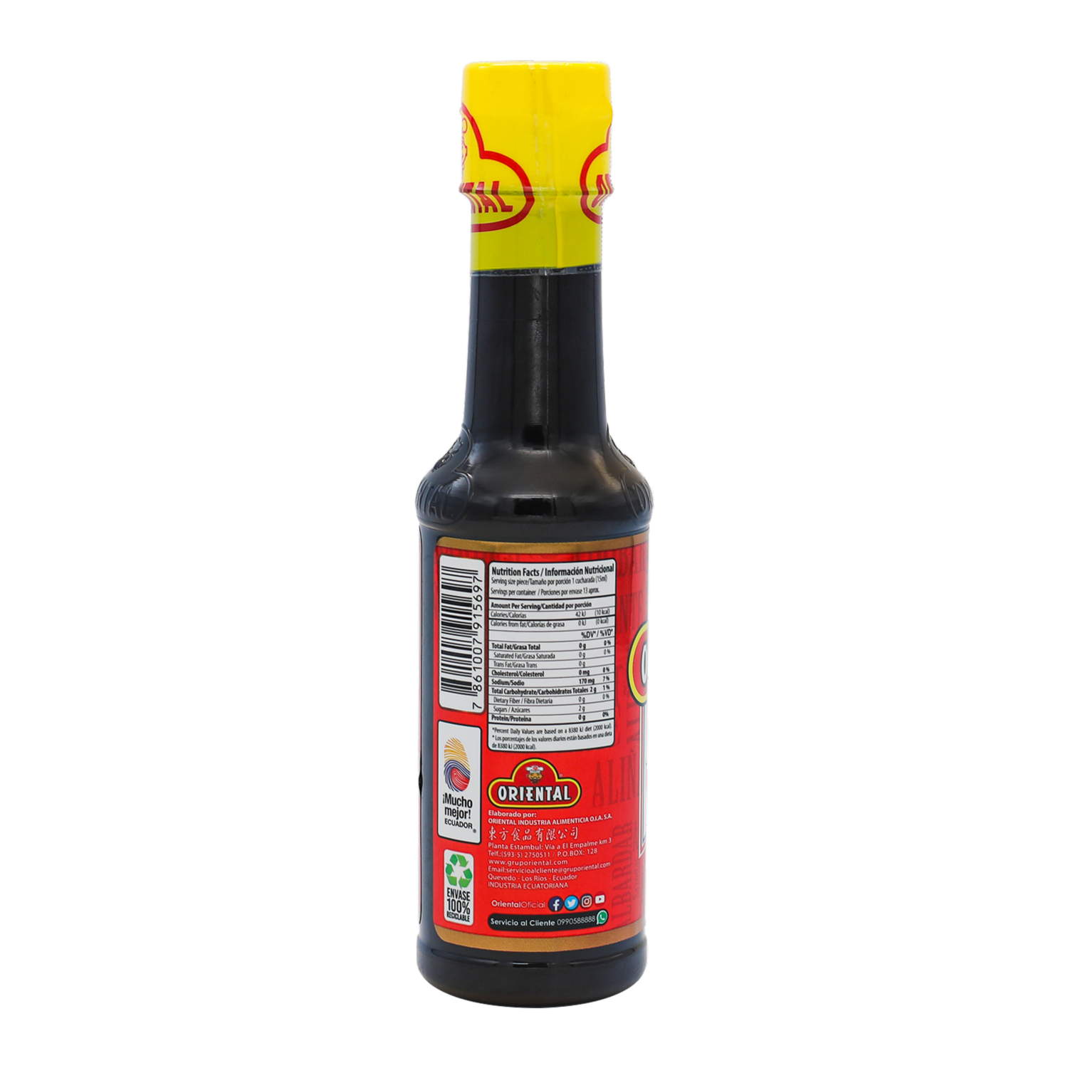 Salsa Inglesa Para Carnes ORIENTAL 200 Ml