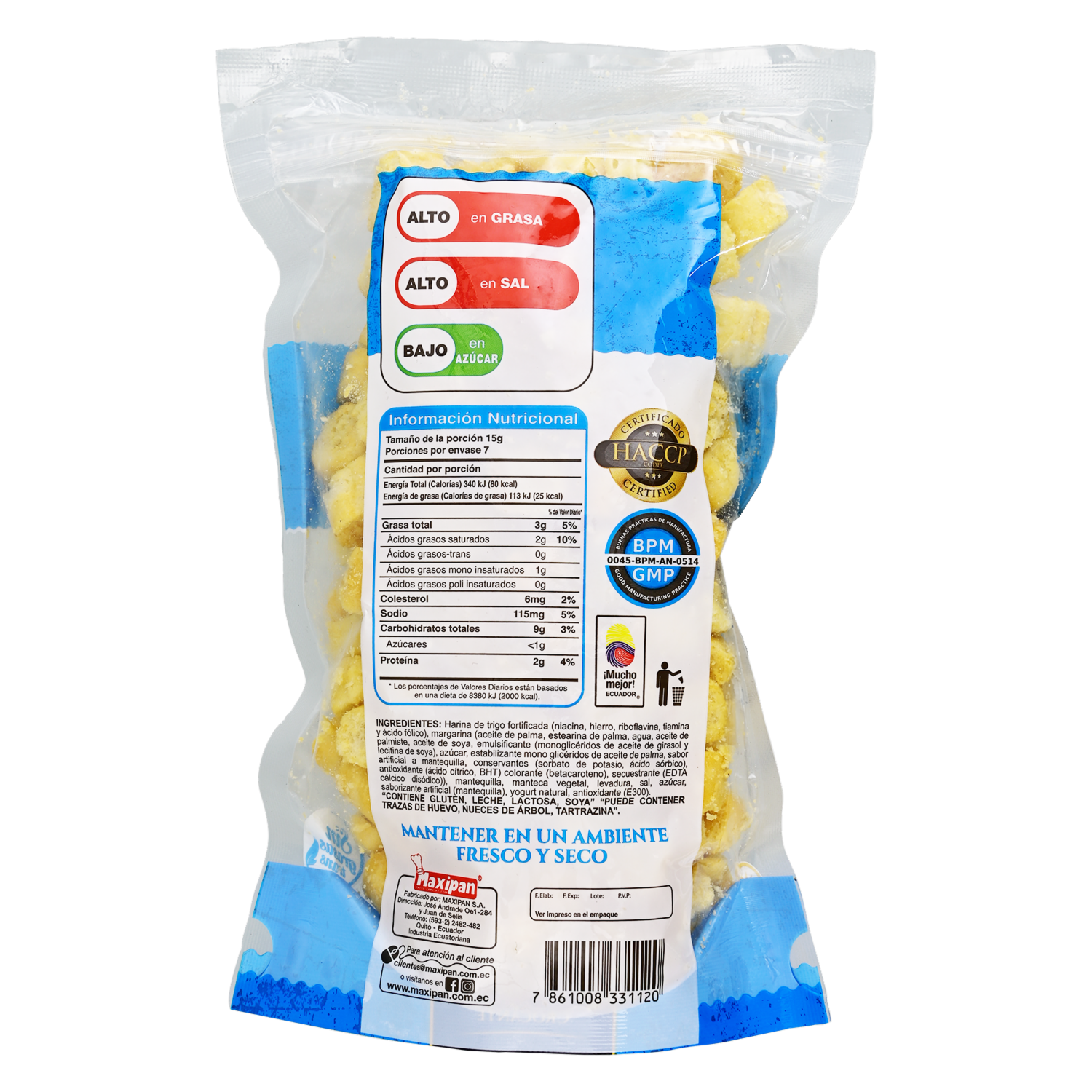 Croutones Crocantes Naturales MAXIPAN 110 G