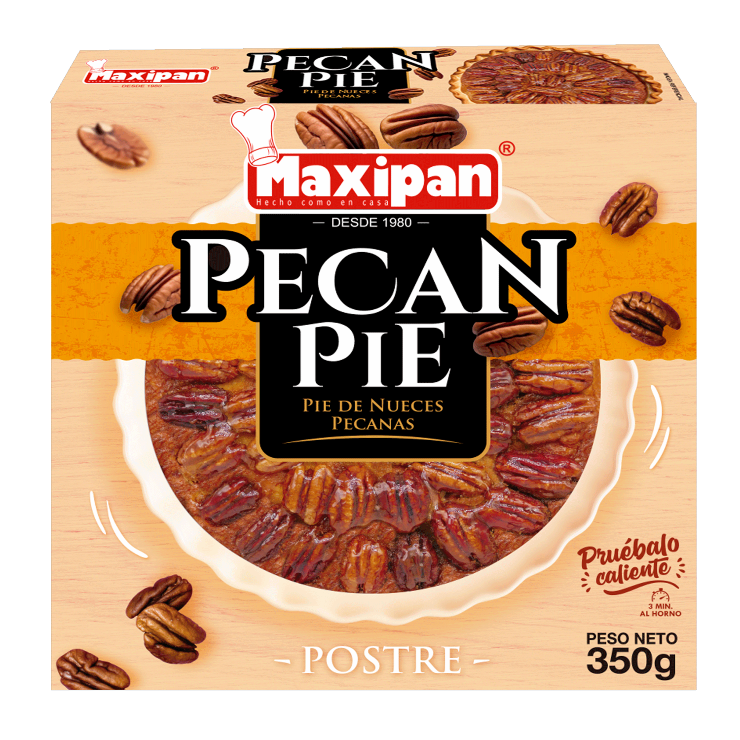 Pie De Nueces Postre MAXIPAN 350 g