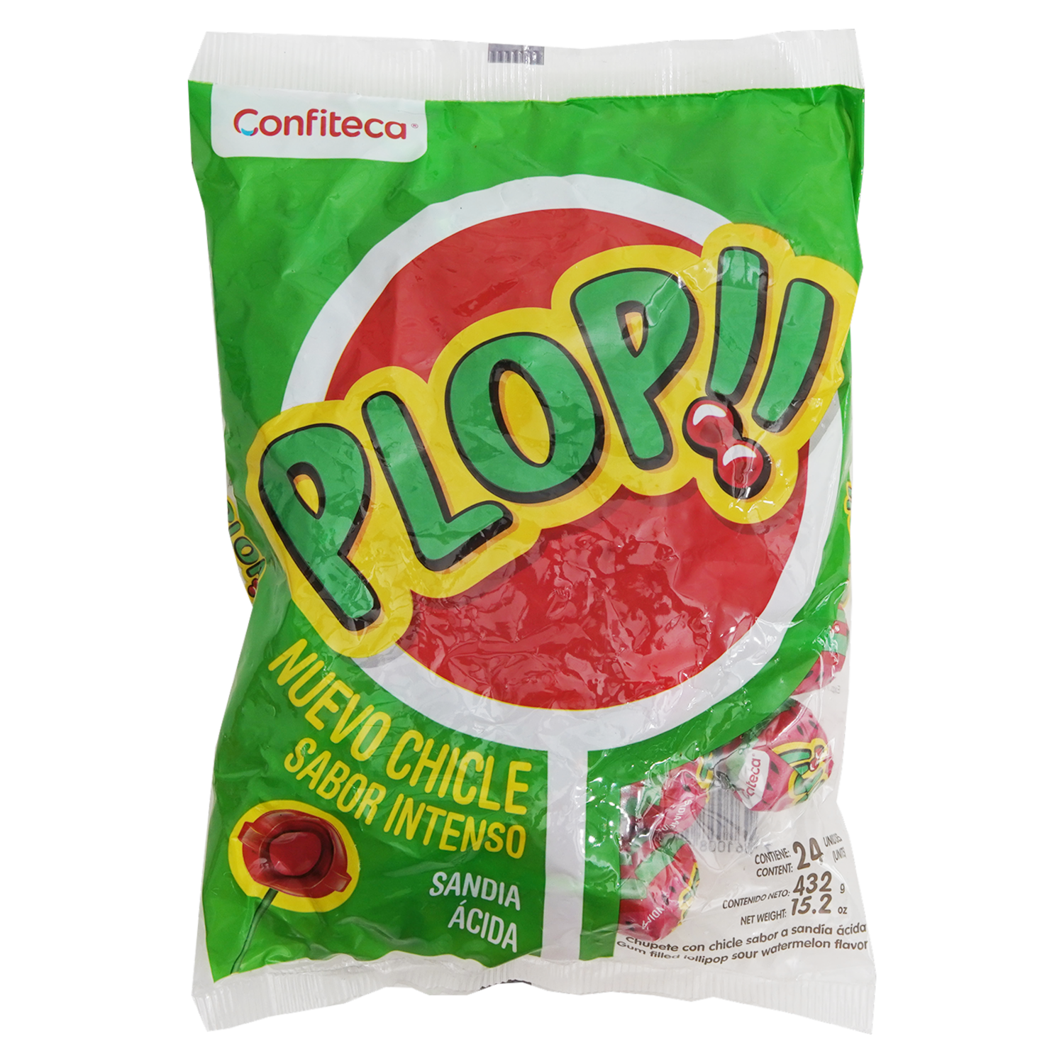 Chupete Sabor A Sandia Acida PLOP 456 G