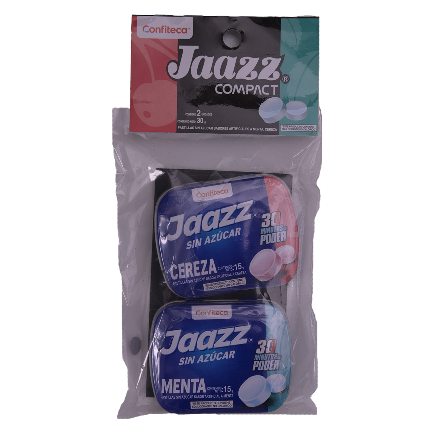 Caramelo Mentolado Compact JAAZZ 30 G