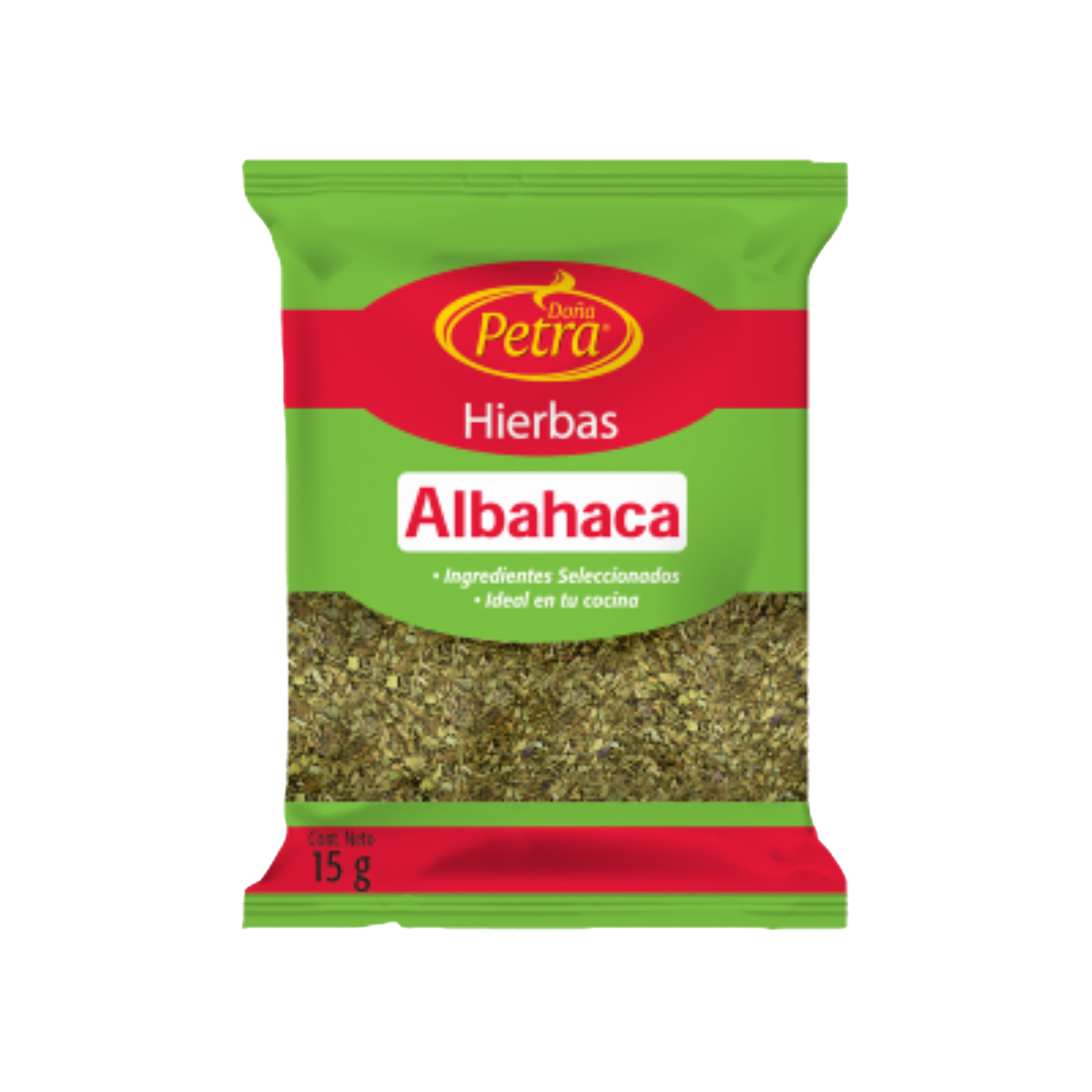 Albahaca Hierbas Secas DOÑA PETRA 15 G