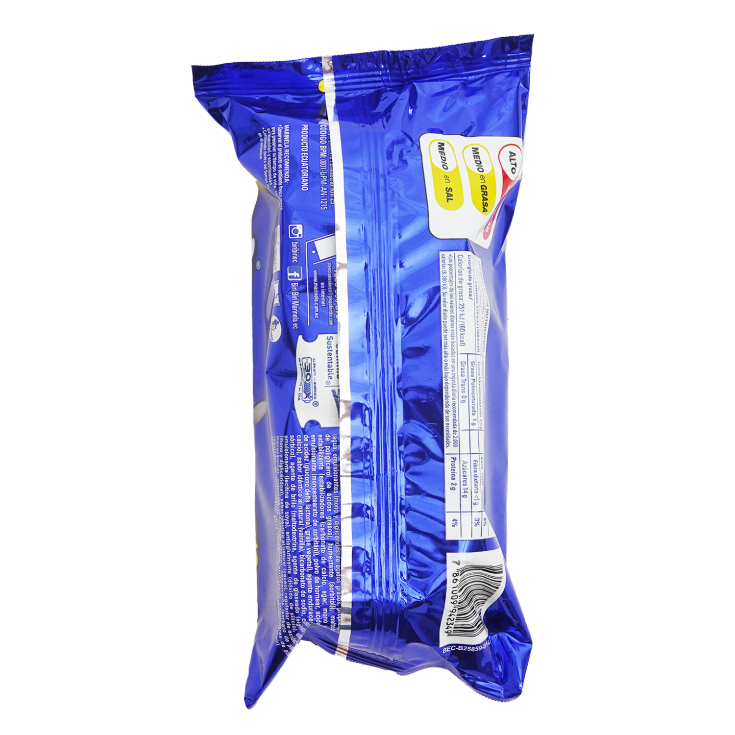 Ponke De Chocolate MARINELA Funda