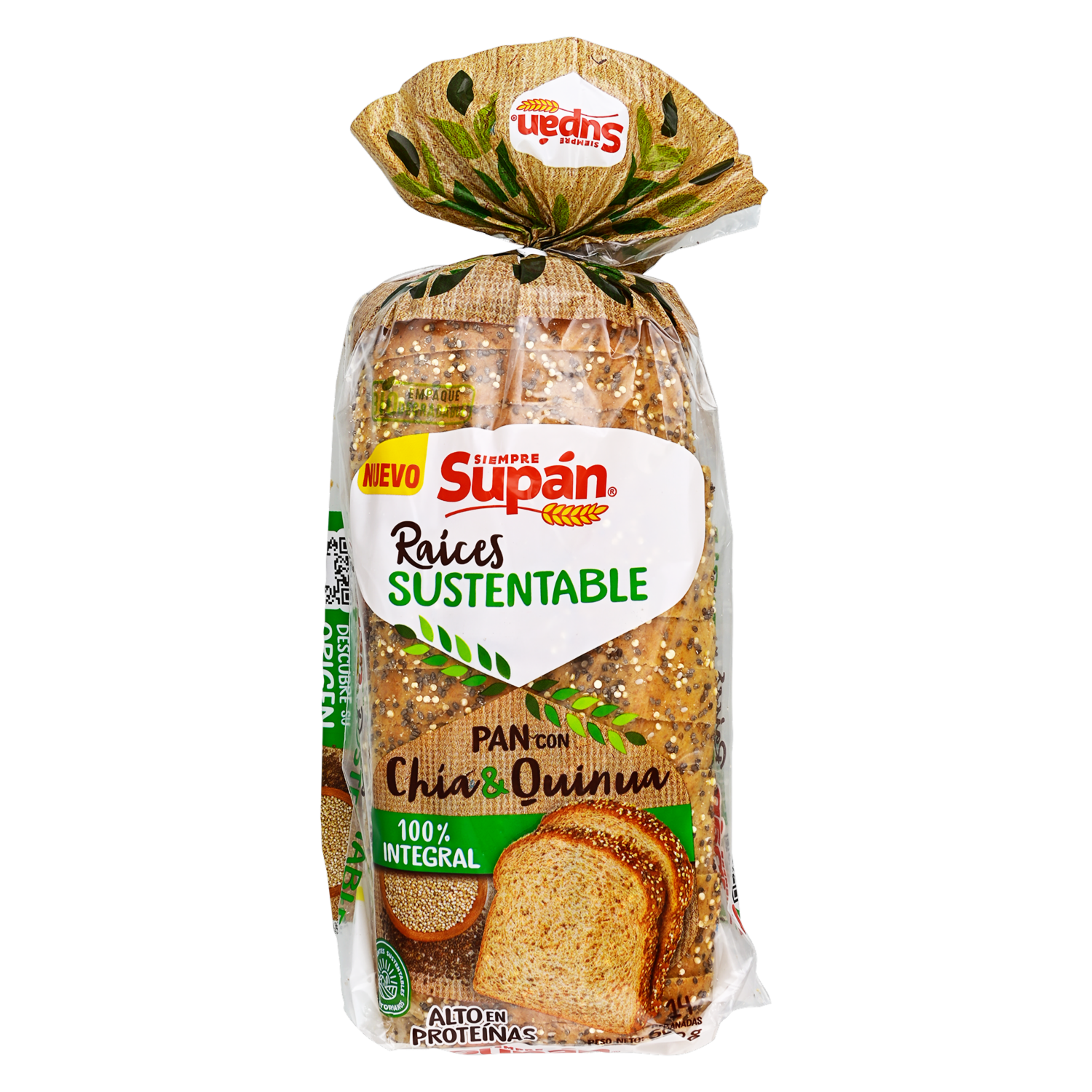 Pan De Chía Y Quinua SUPÁN 500 G