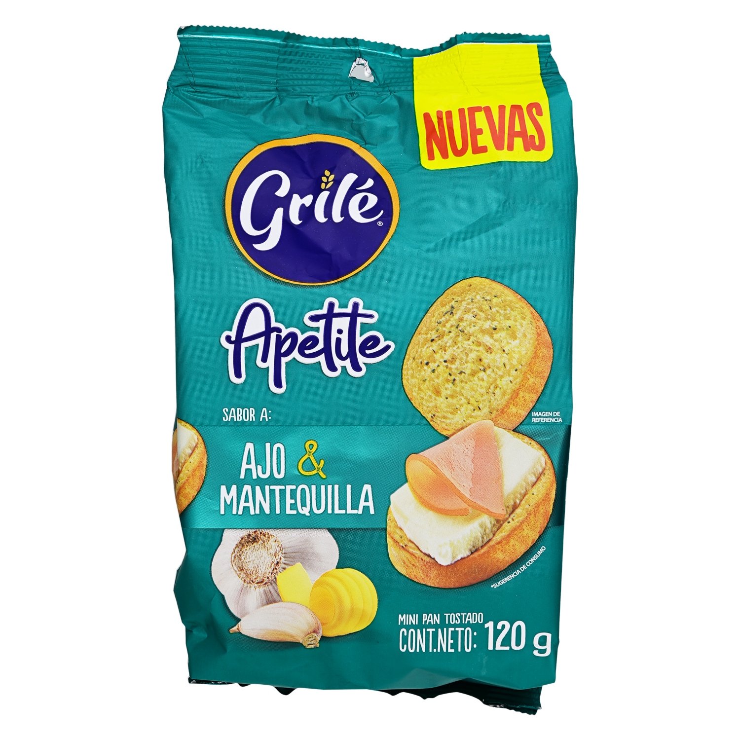 Tostadas Ajo Con Mantequilla GRILÉ 120 G