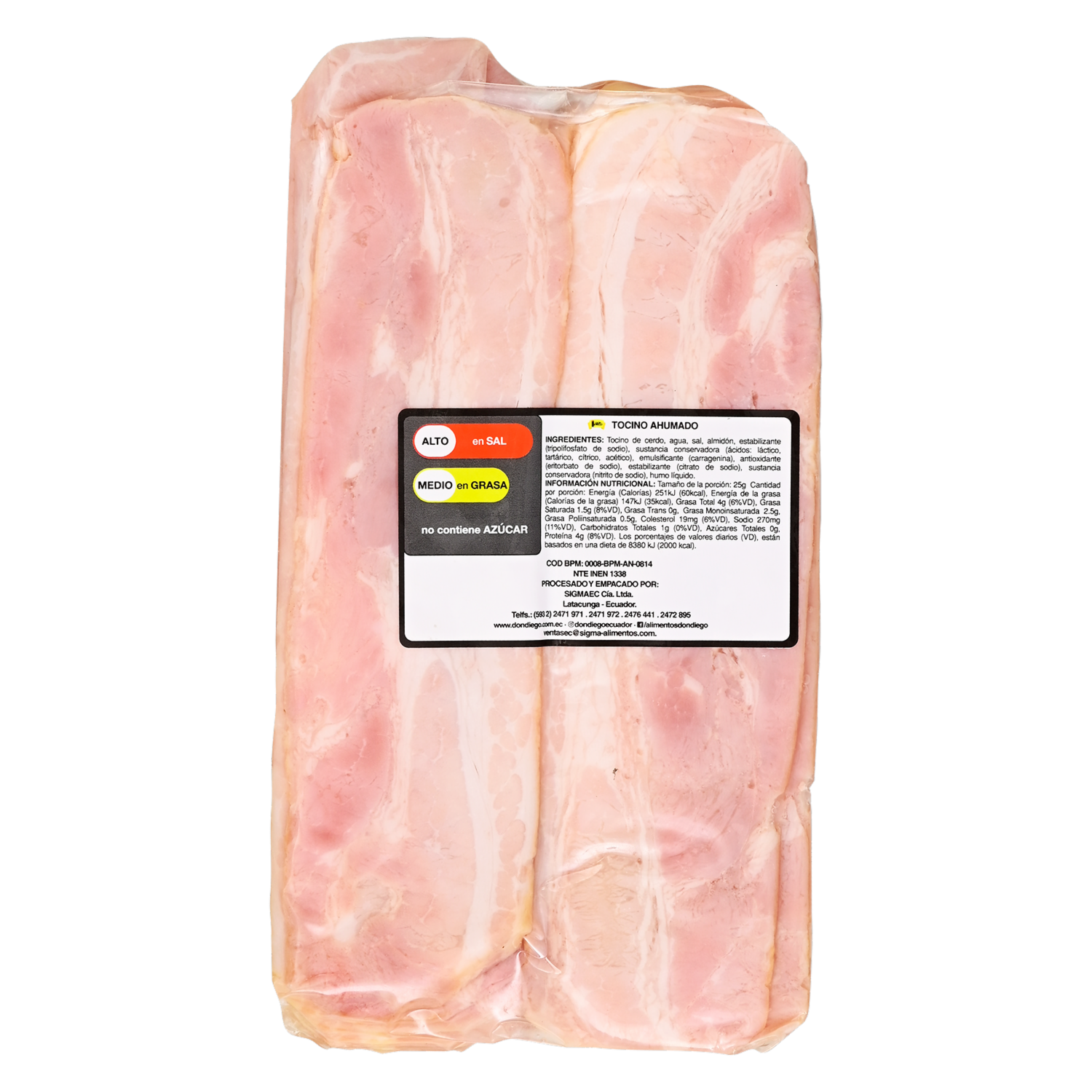 Tocino Ahumado DON DIEGO 1000 G