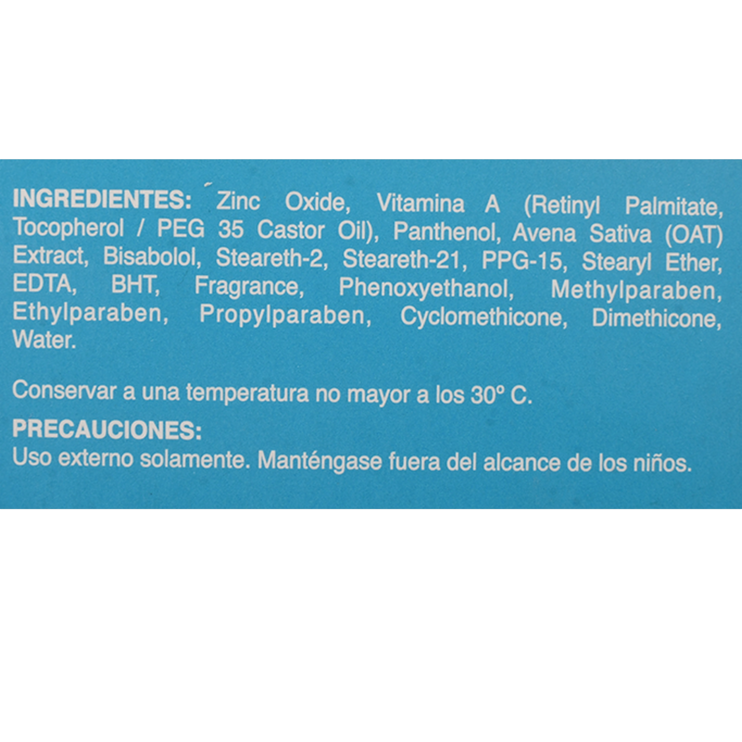 Crema Dermoprotectora Tubo Antipañalitis BASSA 30 G