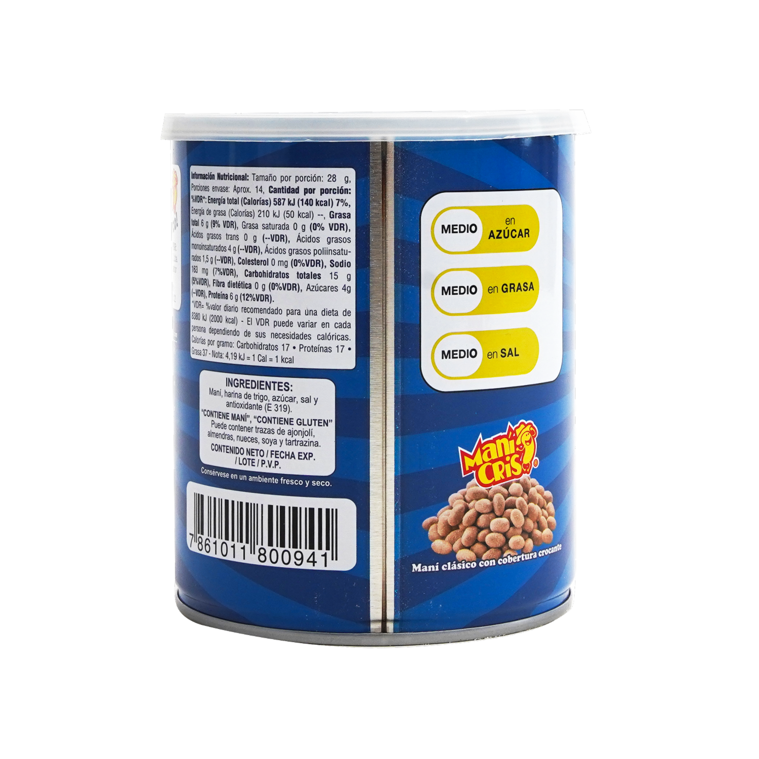 Maní En Tarro MANÍ CRIS 400 G