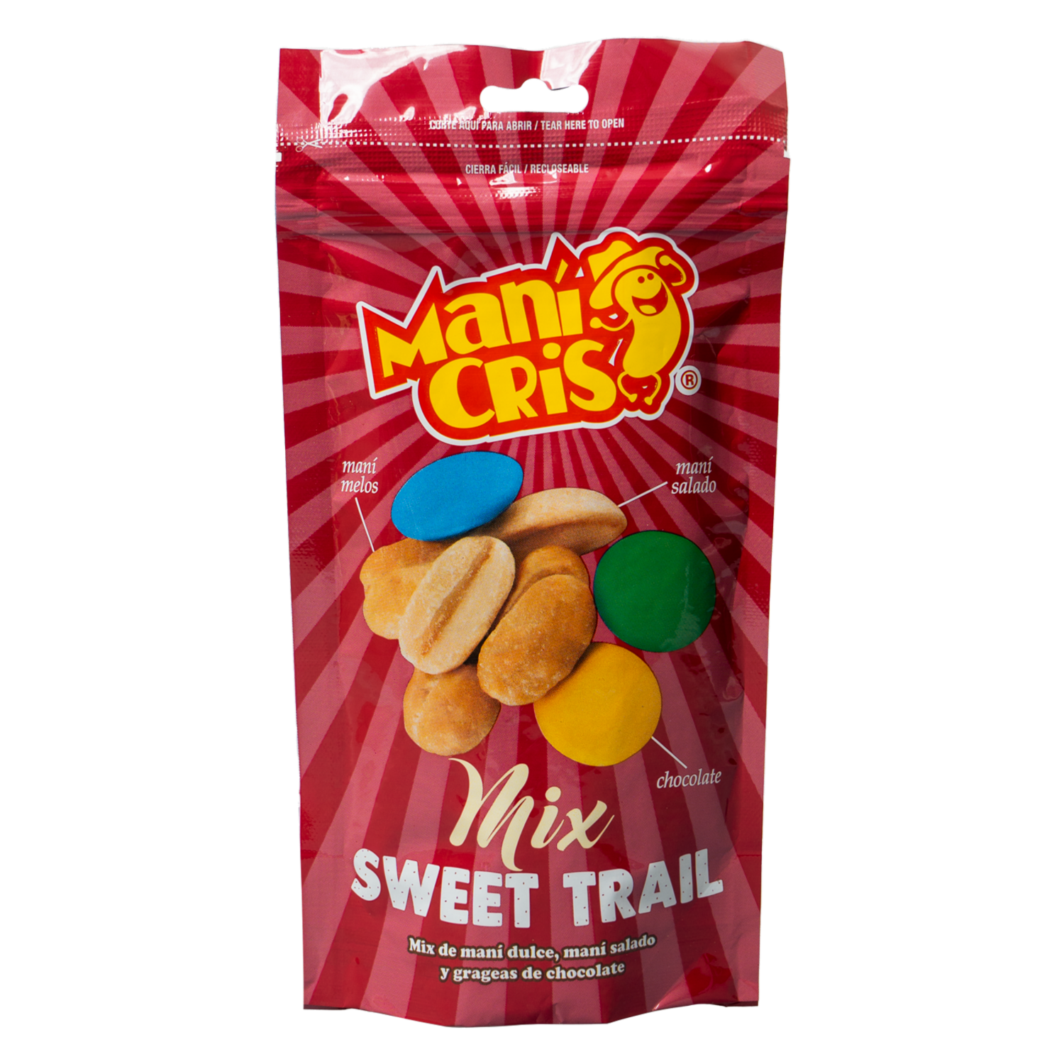 Maní Mix Sweet Trail MANÍ CRIS 140 G
