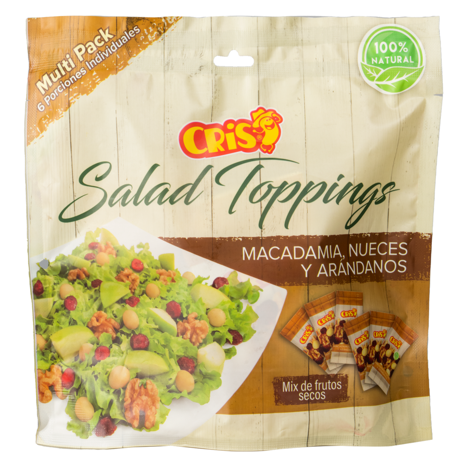 Toppings Salad Mix Arándano Nuez Y Macadamia MANÍ CRIS 150 g