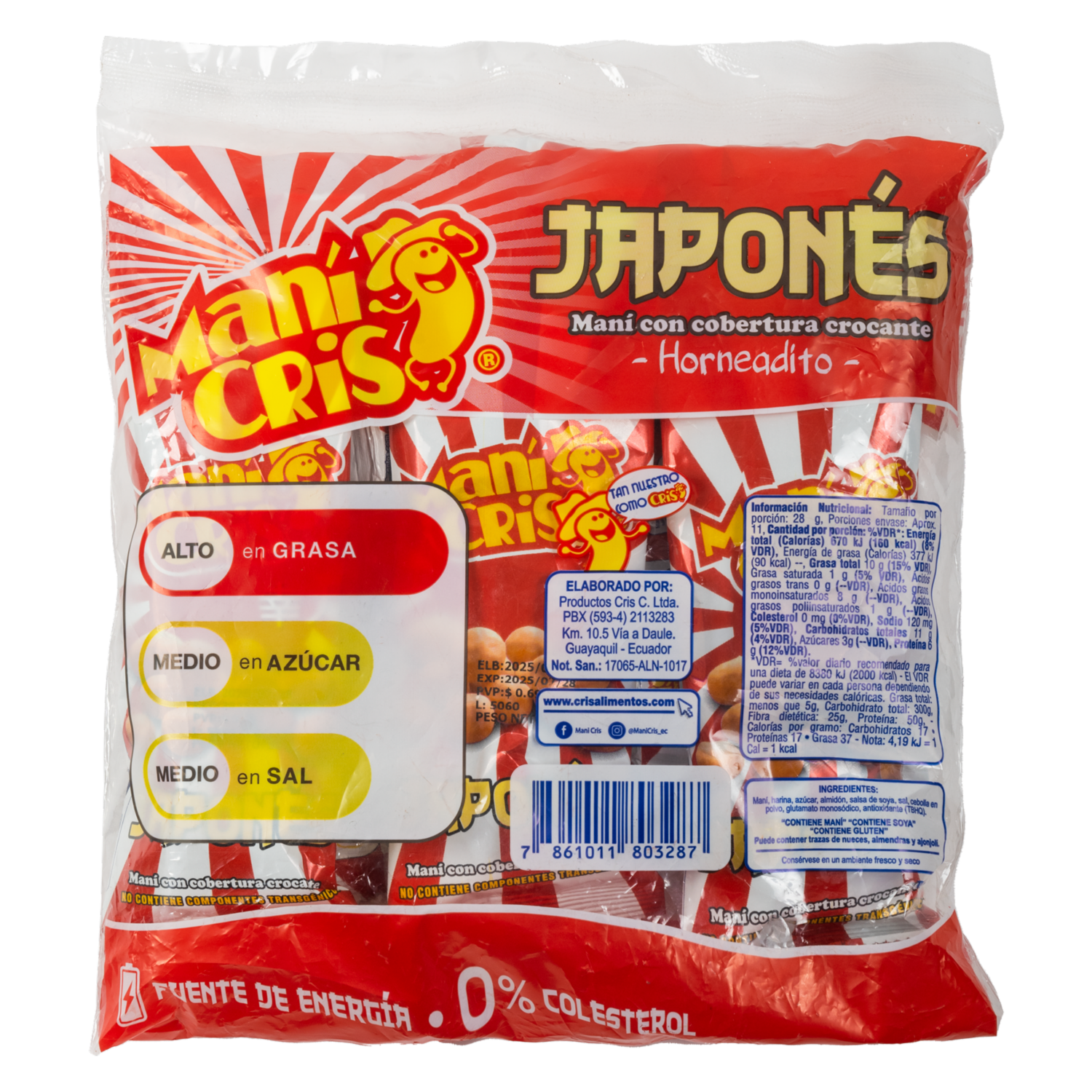 Maní Japones MANÍ CRIS 300 g