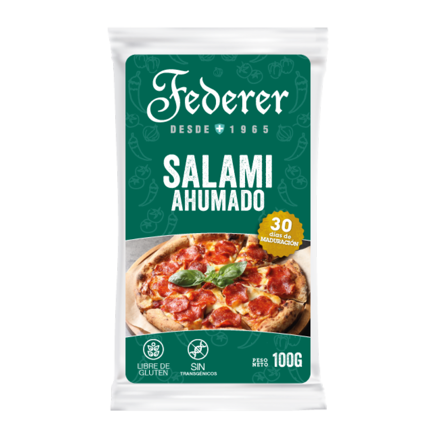 Salame Ahumado FEDERER 100 G