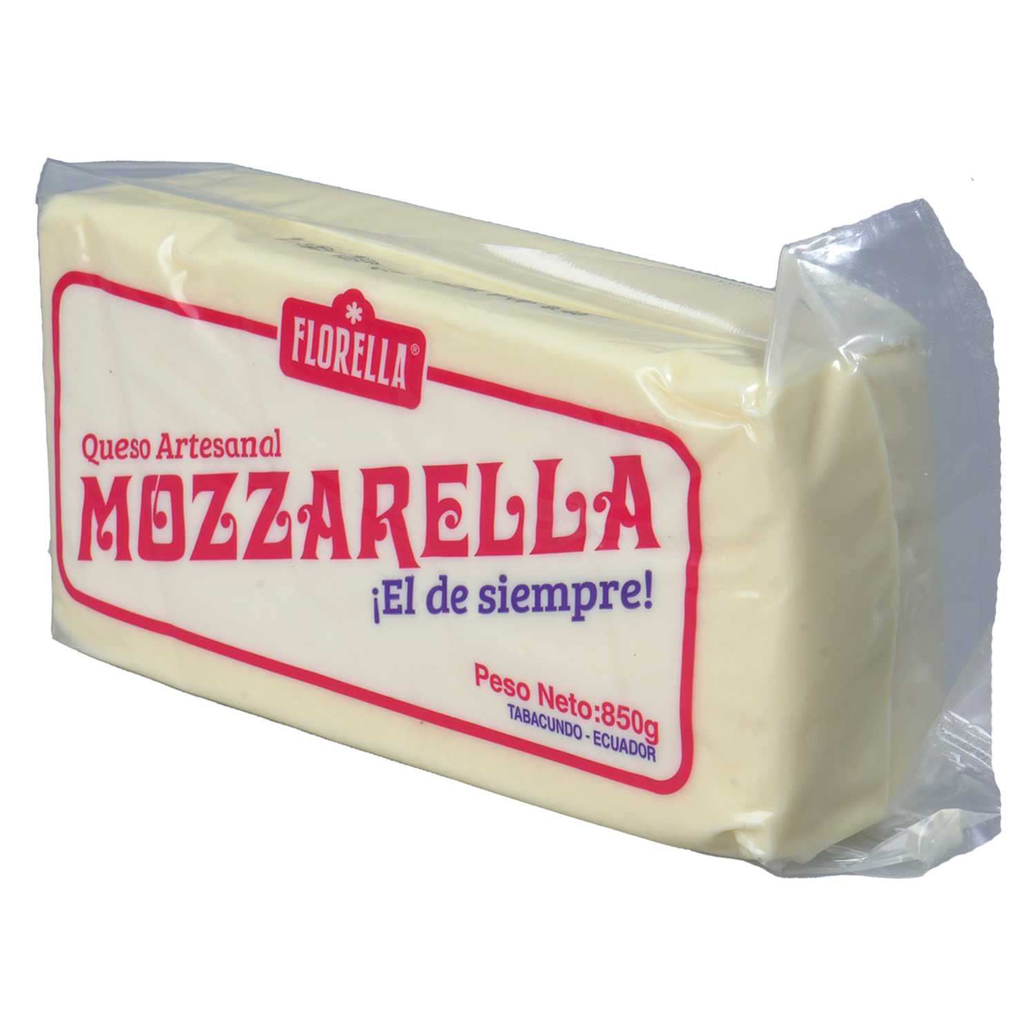 Queso Mozzarella FLORELLA 850 G