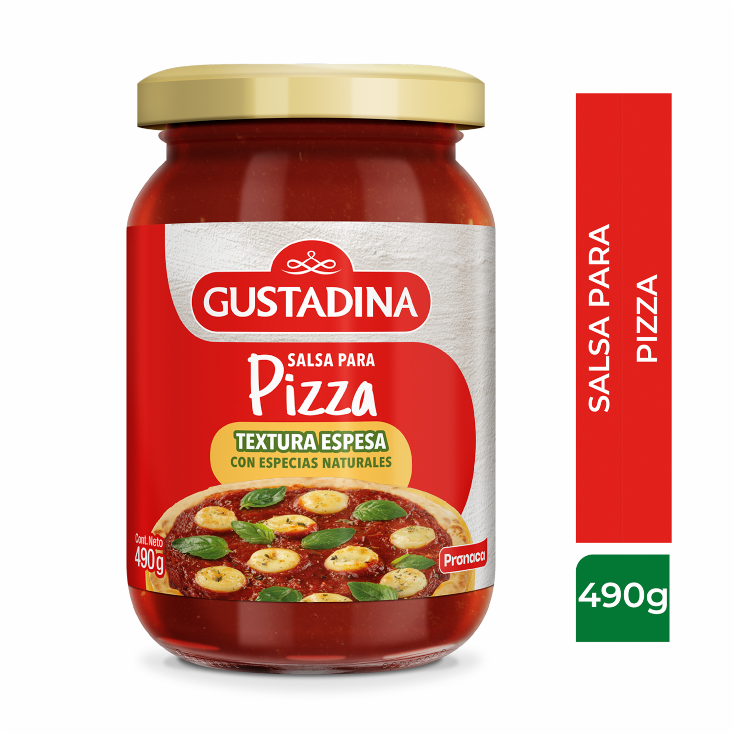 Salsa Italiana Para Pizza GUSTADINA 490 G