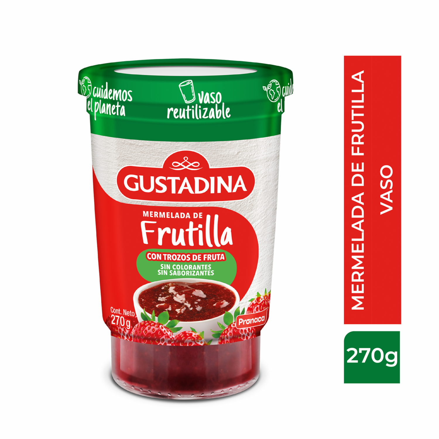 Mermelada De Frutilla GUSTADINA 270 G