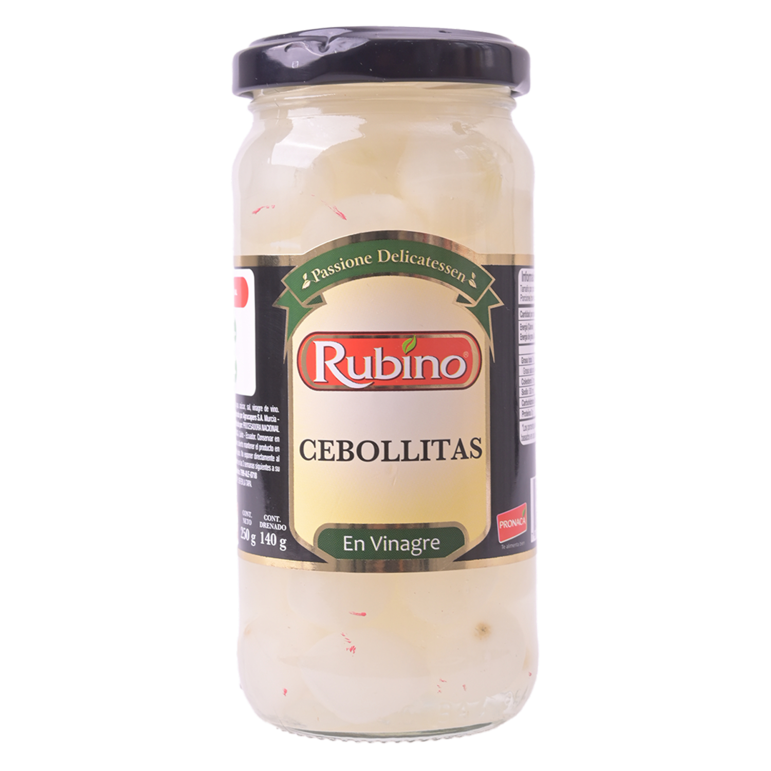 Cebollitas En Vinagre RUBINO 250 G