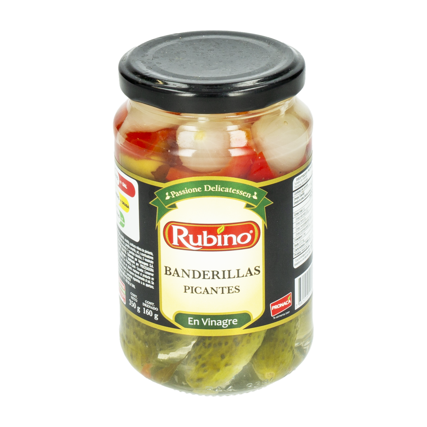 Banderillas Picantes En Vinagre RUBINO 350 G