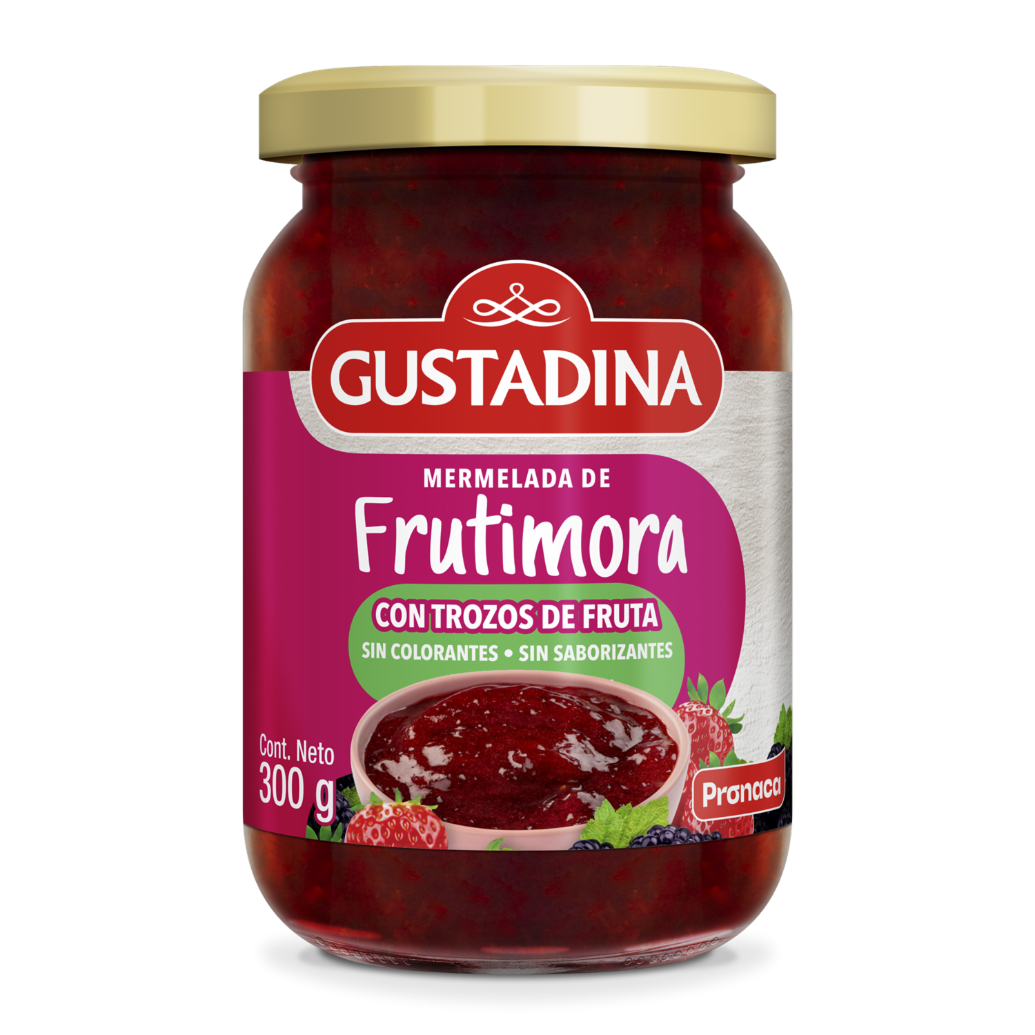 Mermelada De Frutimora Con Trozos De Fruta GUSTADINA 300 G